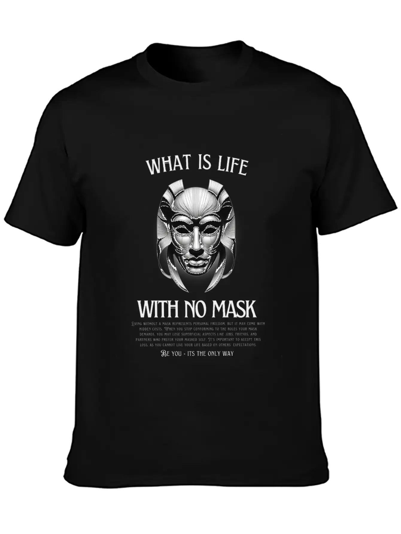 Mask 2 Basic Graphic T-Shirt – Daily Comfort In Soft Cotton