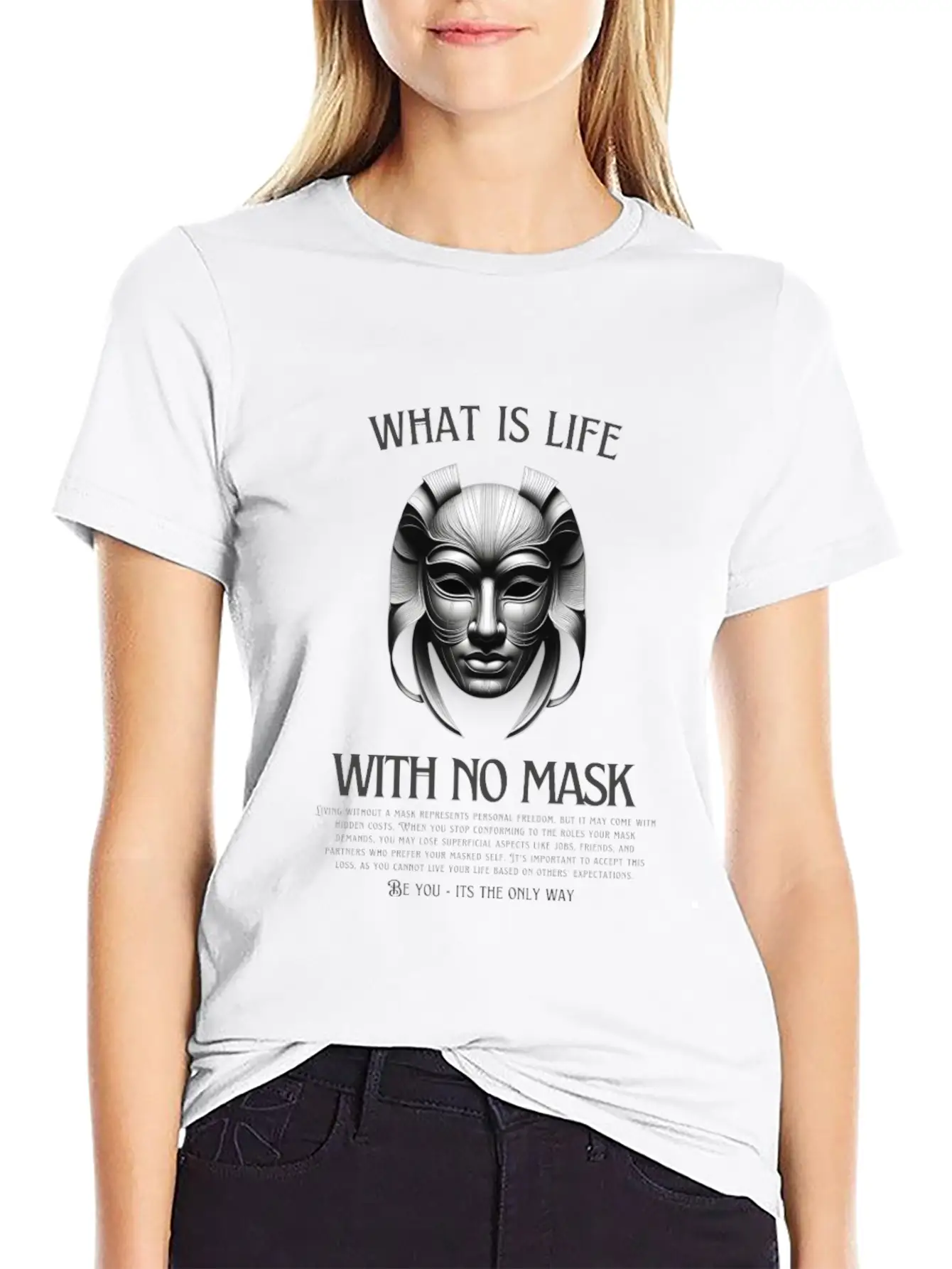Mask 2 Basic Graphic T-Shirt – Daily Comfort In Soft Cotton