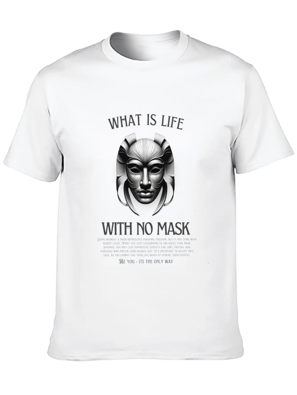Mask 2 Basic Graphic T-Shirt – Daily Comfort In Soft Cotton