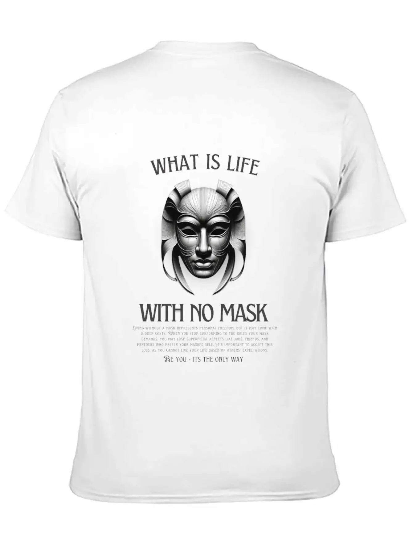 Mask 2 Basic Graphic T-Shirt – Daily Comfort In Soft Cotton