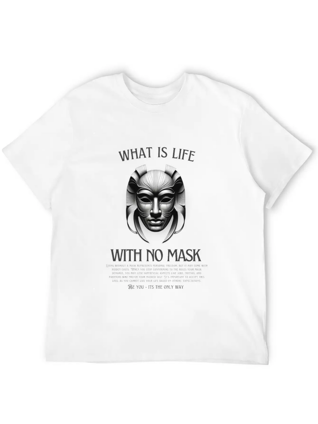 Mask 2 Basic Graphic T-Shirt – Daily Comfort In Soft Cotton