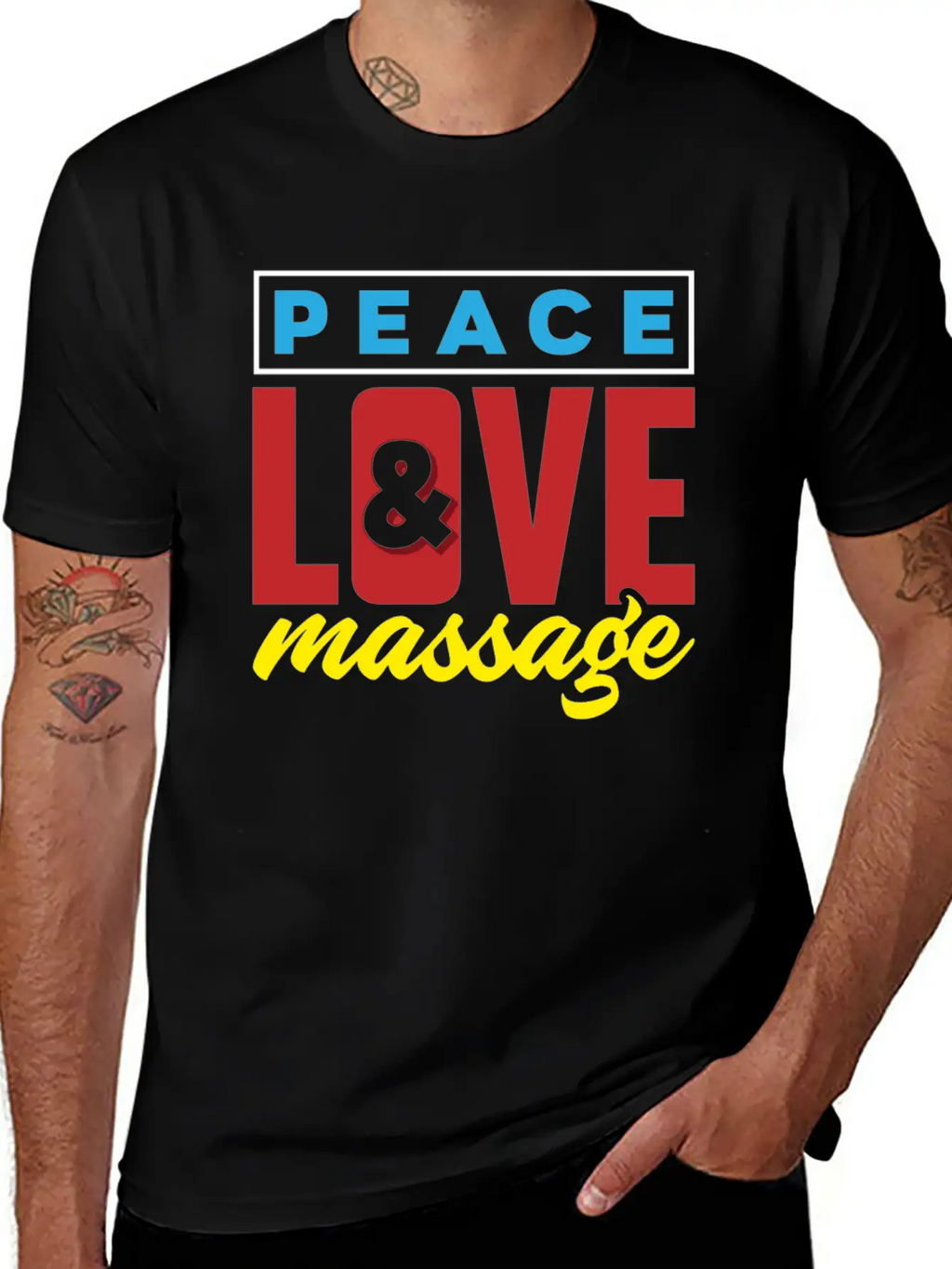 Massage Therapist Love Relaxed Everyday Tee – Lightweight And Durable Cotton