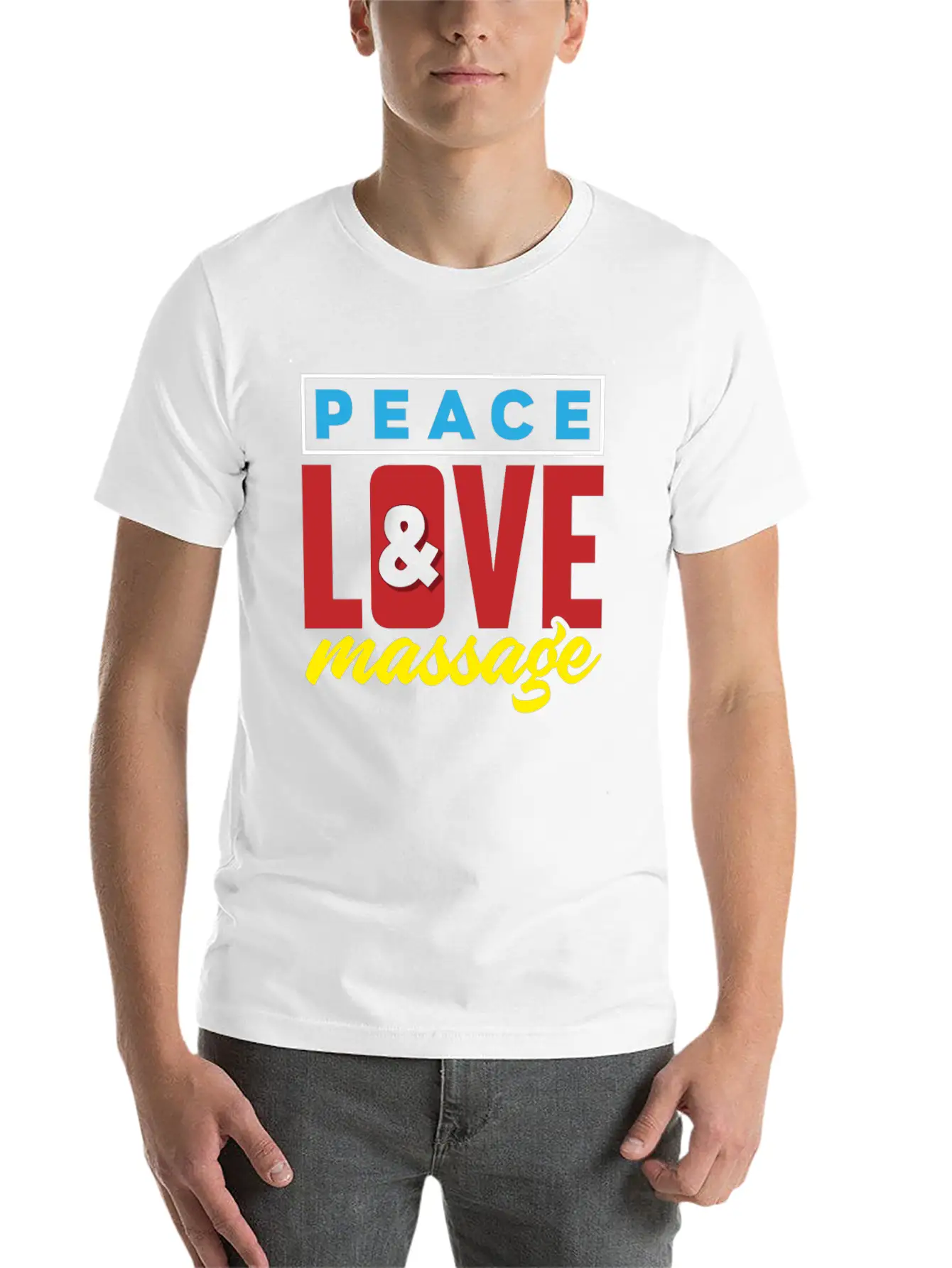 Massage Therapist Love Relaxed Everyday Tee – Lightweight And Durable Cotton