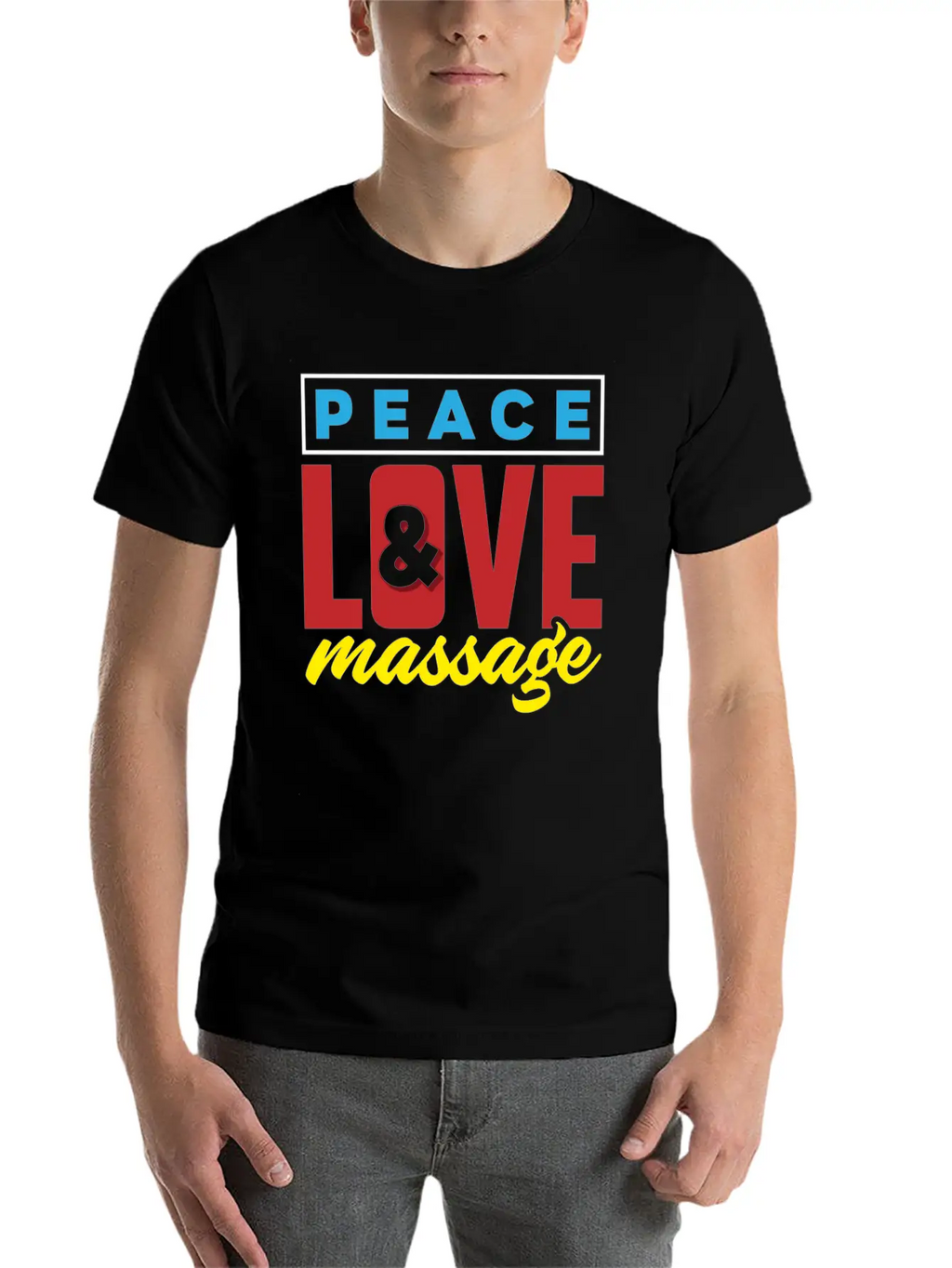 Massage Therapist Love Relaxed Everyday Tee – Lightweight And Durable Cotton