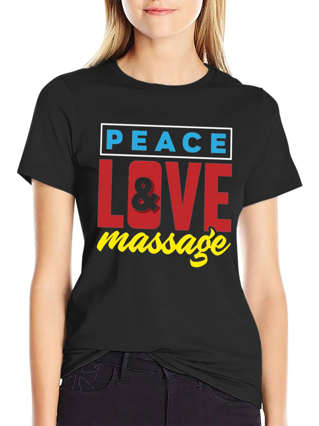 Massage Therapist Love Relaxed Everyday Tee – Lightweight And Durable Cotton