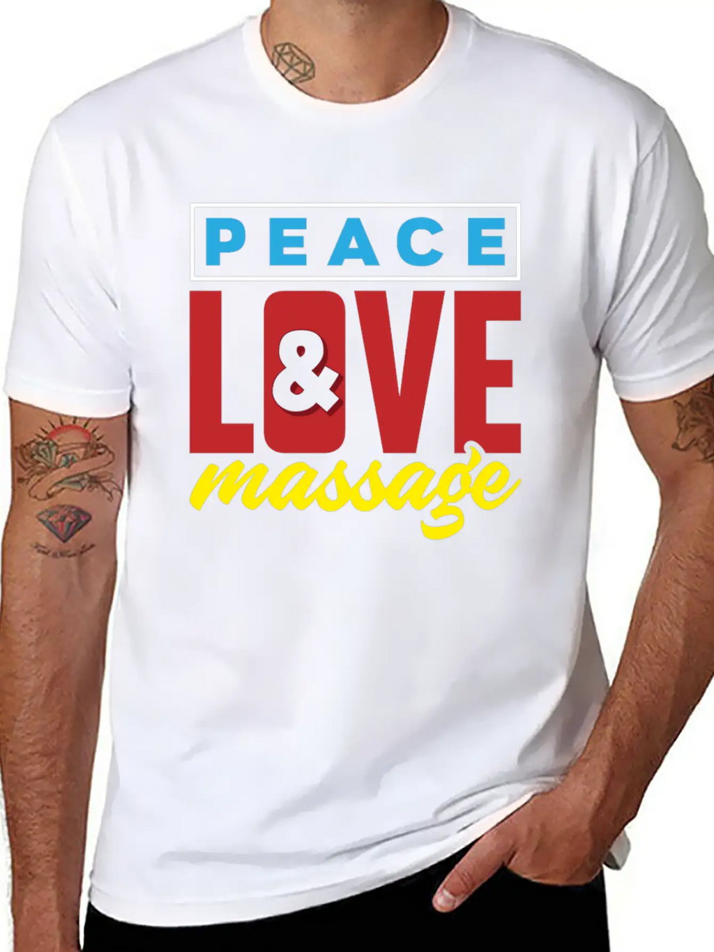 Massage Therapist Love Relaxed Everyday Tee – Lightweight And Durable Cotton