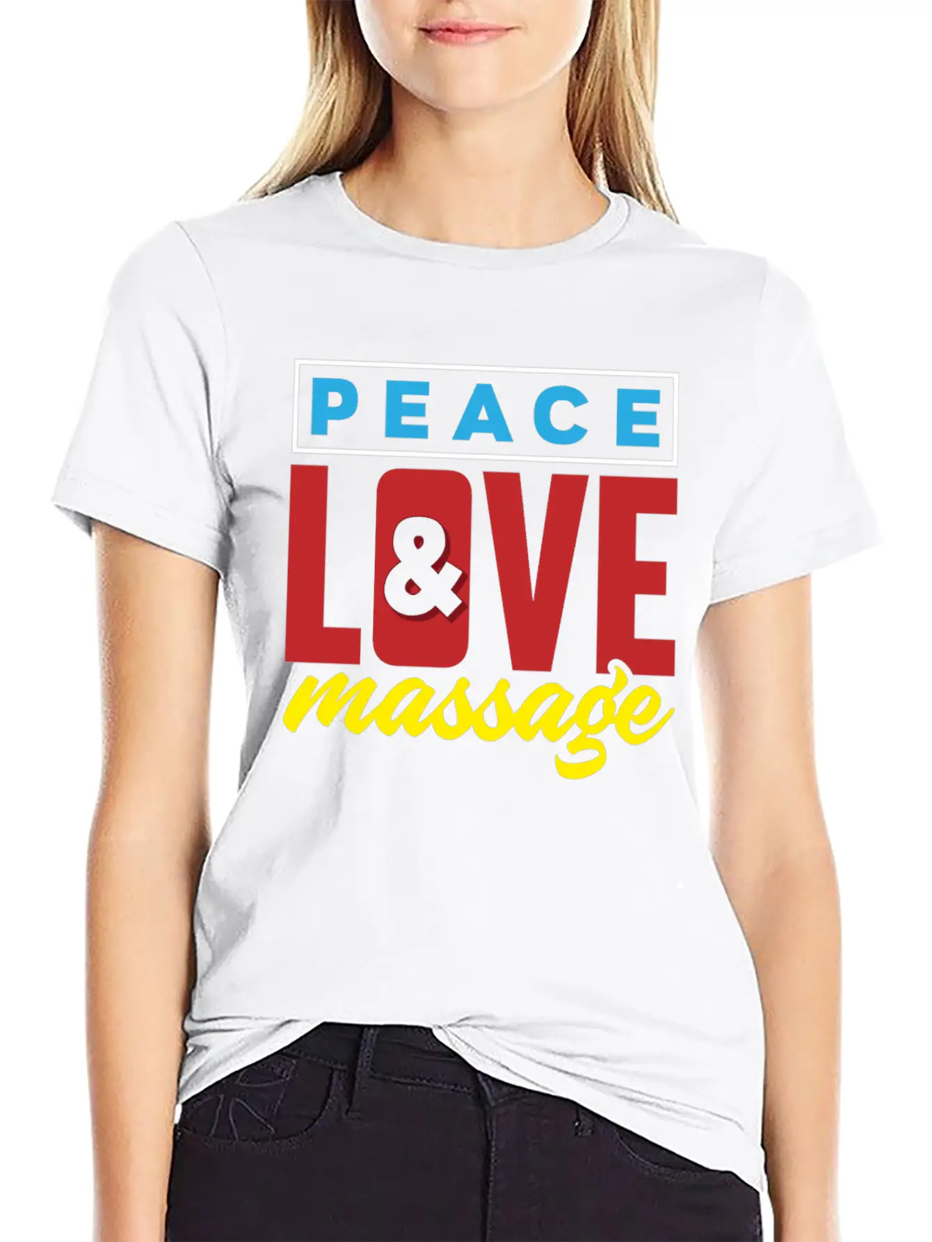 Massage Therapist Love Relaxed Everyday Tee – Lightweight And Durable Cotton