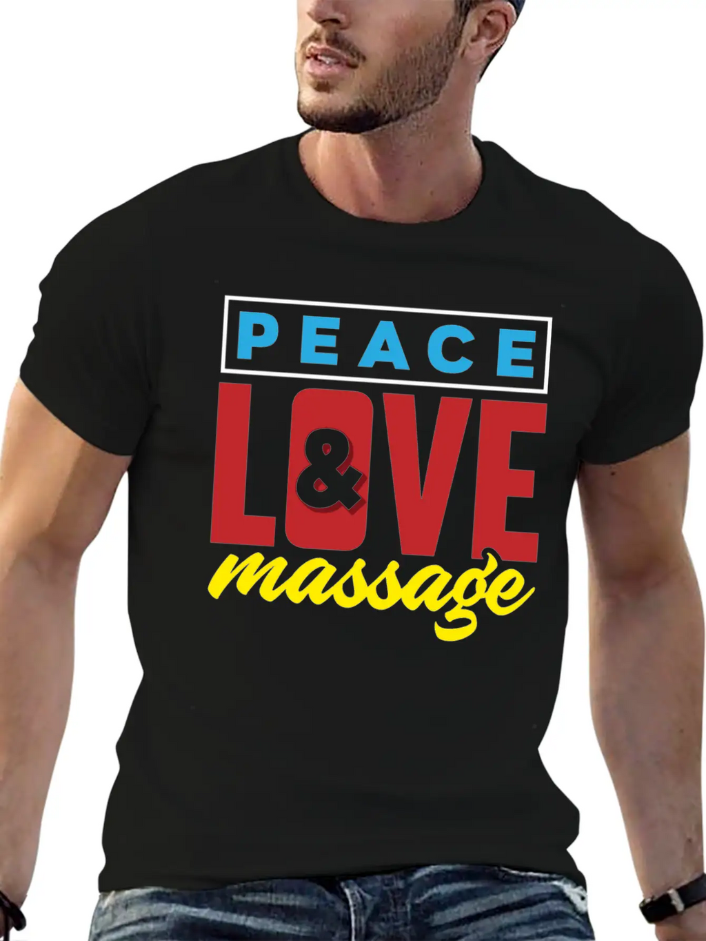 Massage Therapist Love Relaxed Everyday Tee – Lightweight And Durable Cotton