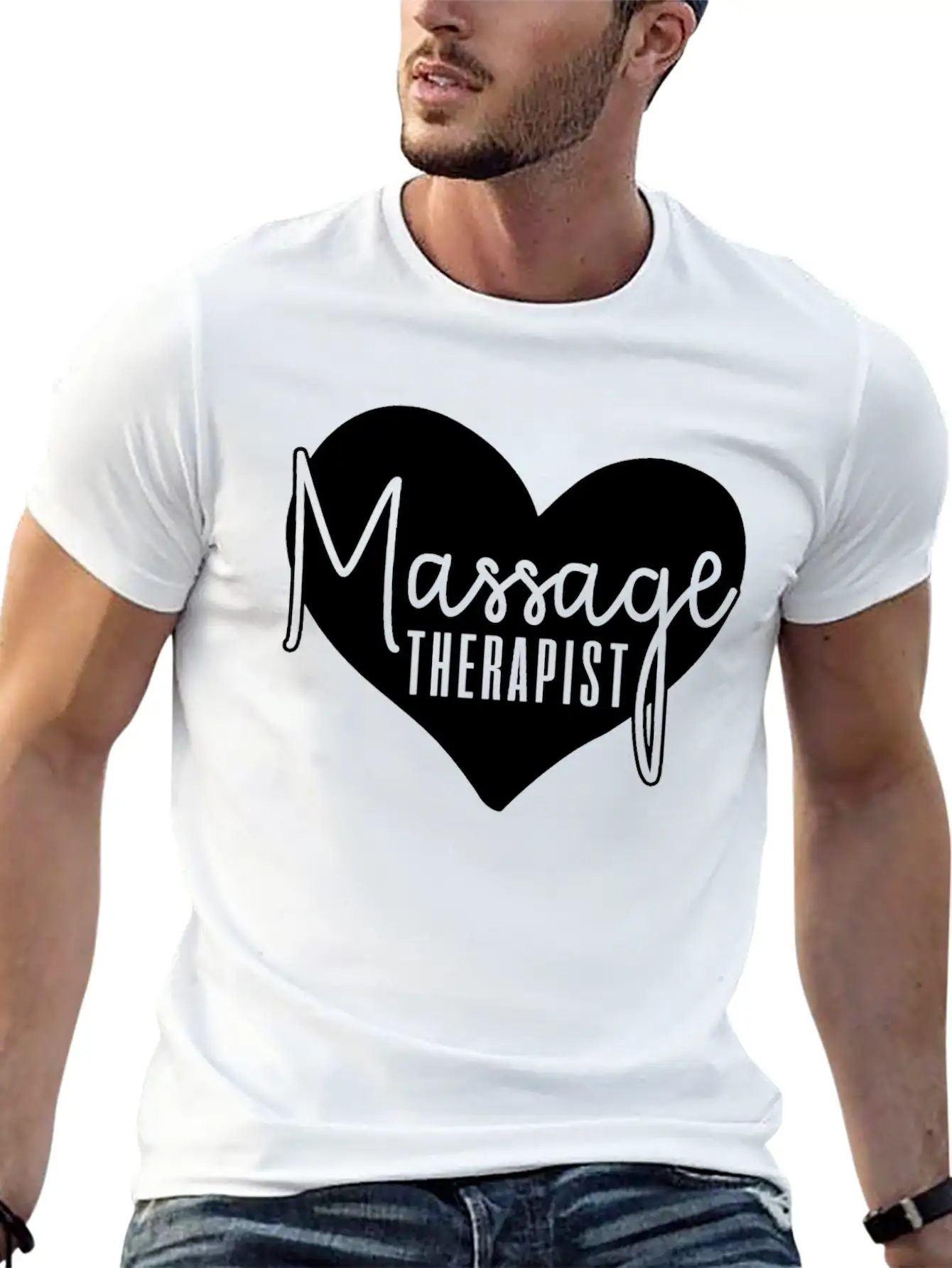 Massage Therapist Masseur Essential Cotton Tee For Daily Outfits – Unisex Style