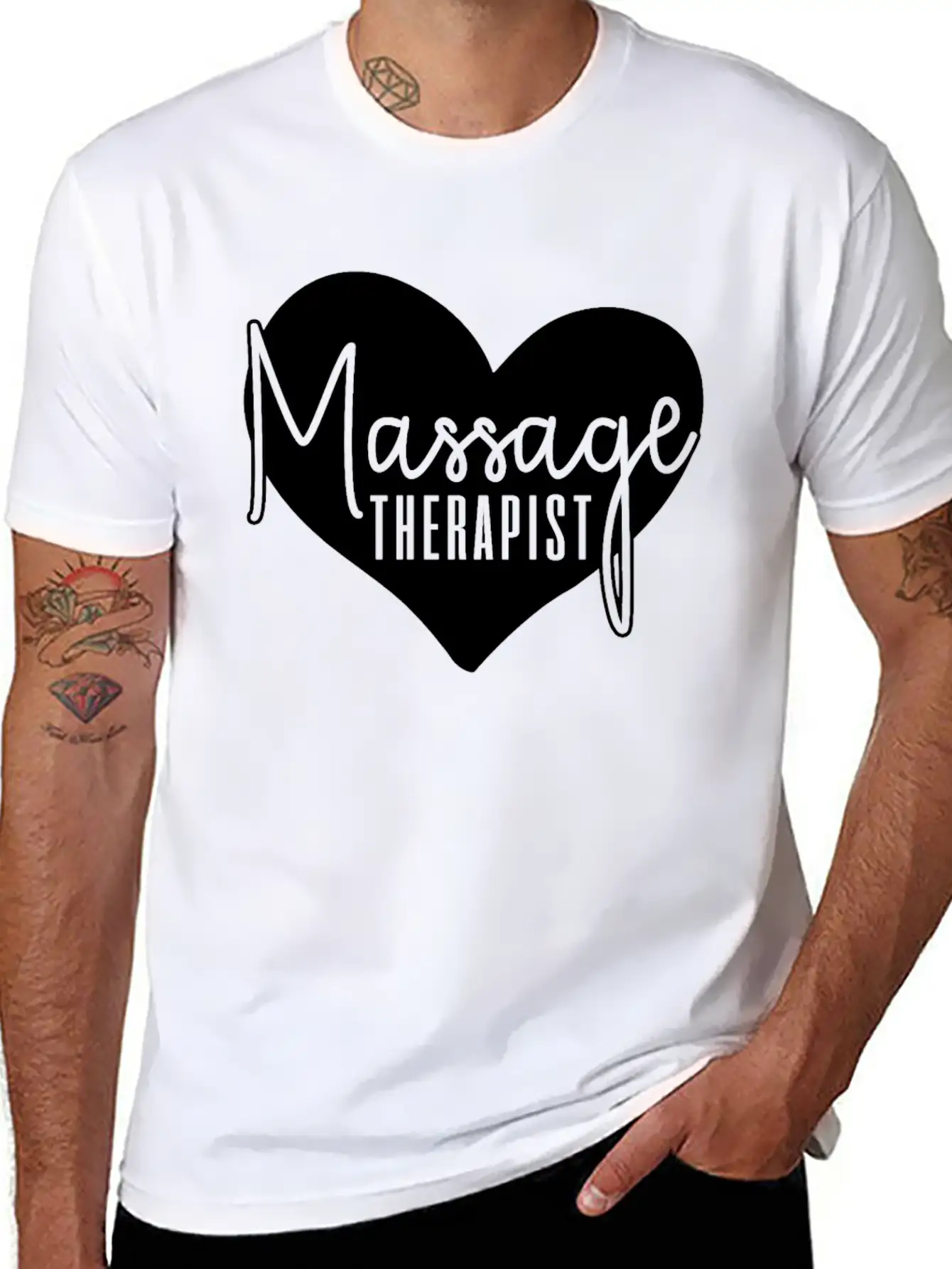 Massage Therapist Masseur Essential Cotton Tee For Daily Outfits – Unisex Style