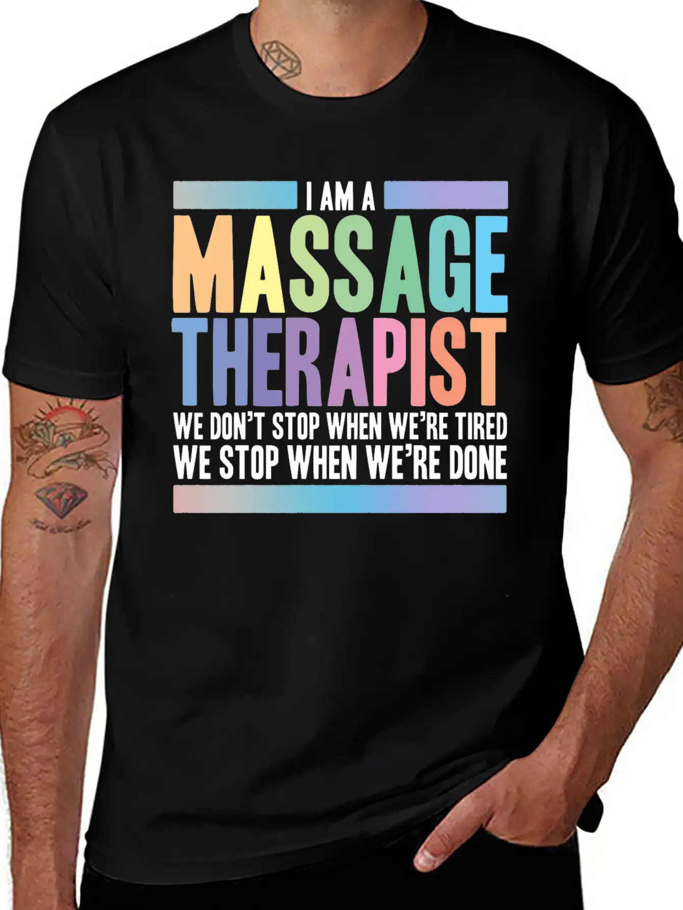 Massage Therapist Physical Therapy Essential Cotton Tee For Daily Outfits – Unisex Style