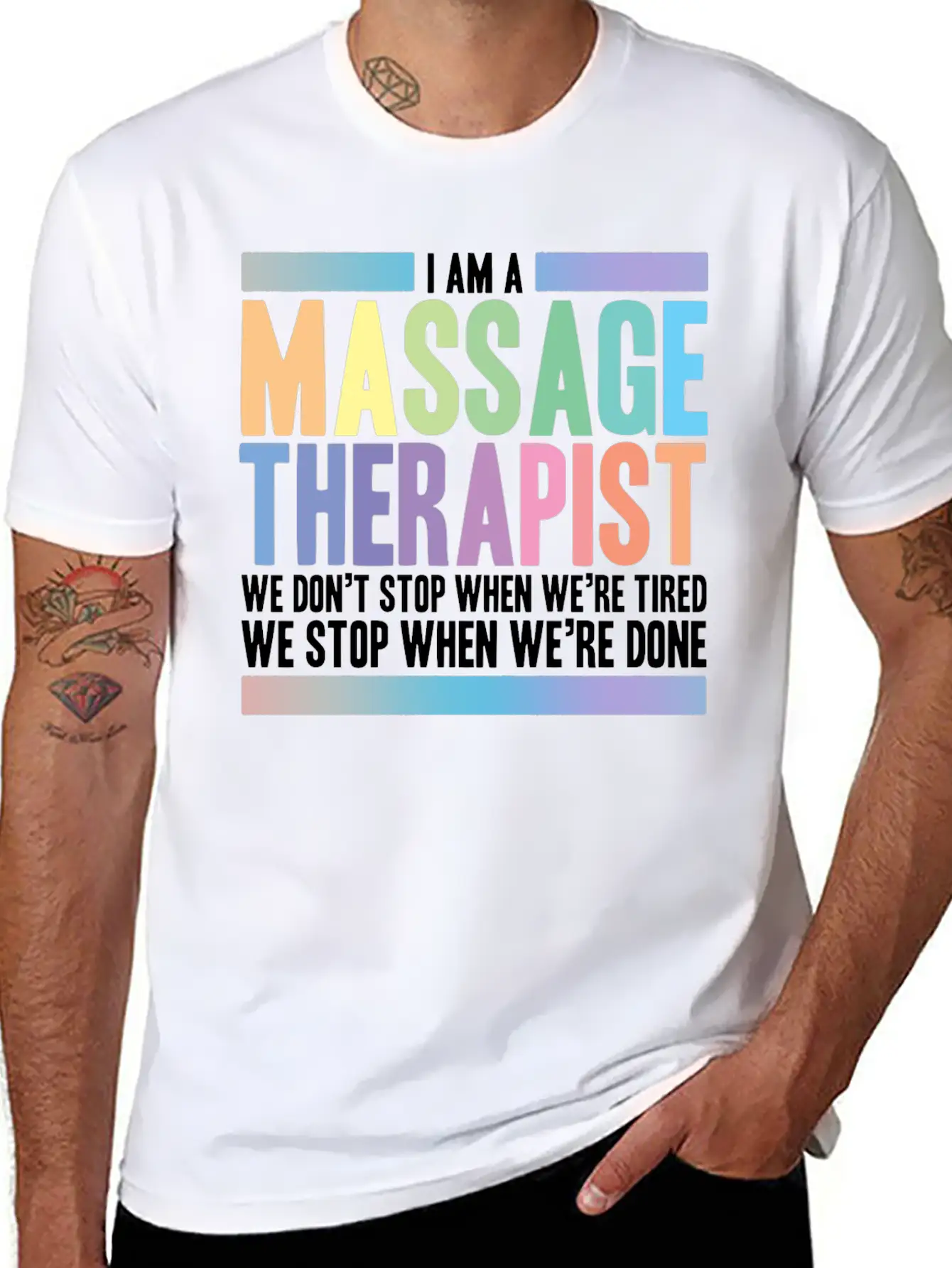 Massage Therapist Physical Therapy Essential Cotton Tee For Daily Outfits – Unisex Style