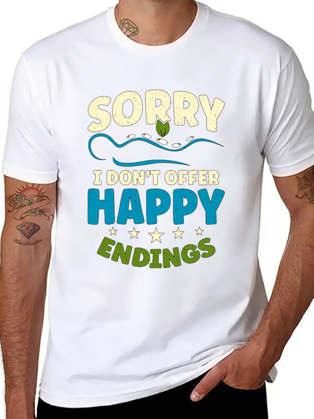 Massage Therapist Sorry I Don't Offer Happy Physio Stylish Everyday T-Shirt – Unisex Basic Cotton Tee