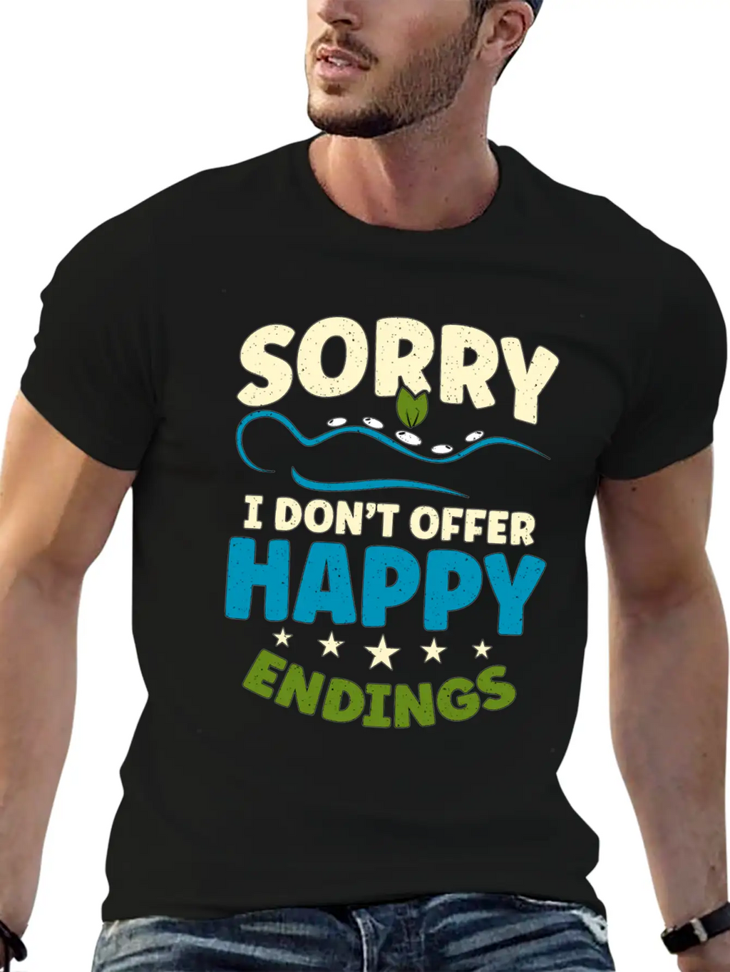 Massage Therapist Sorry I Don't Offer Happy Physio Stylish Everyday T-Shirt – Unisex Basic Cotton Tee