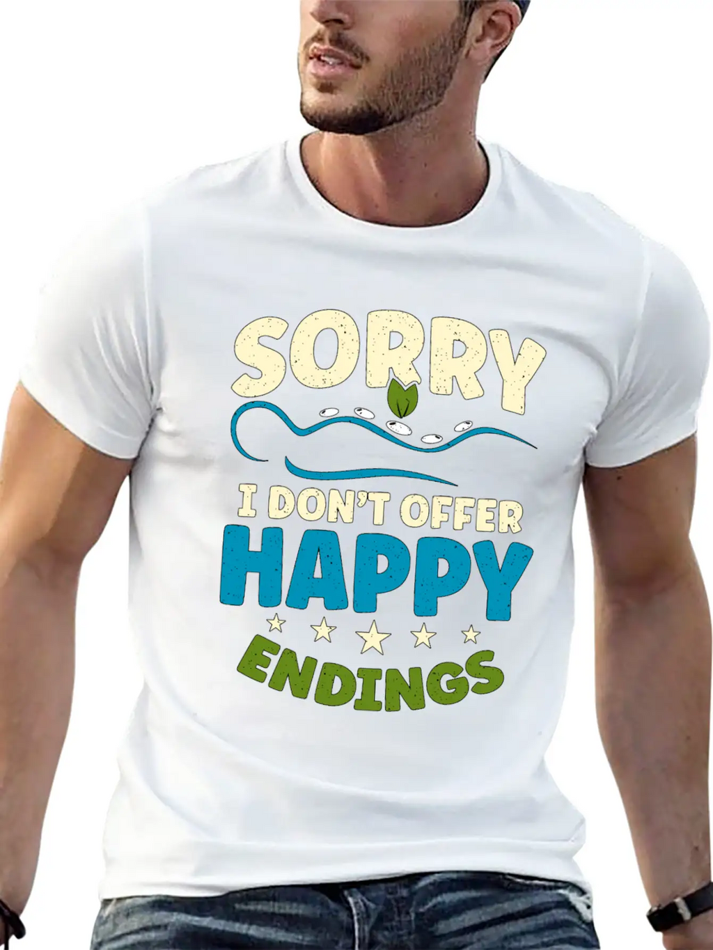 Massage Therapist Sorry I Don't Offer Happy Physio Stylish Everyday T-Shirt – Unisex Basic Cotton Tee