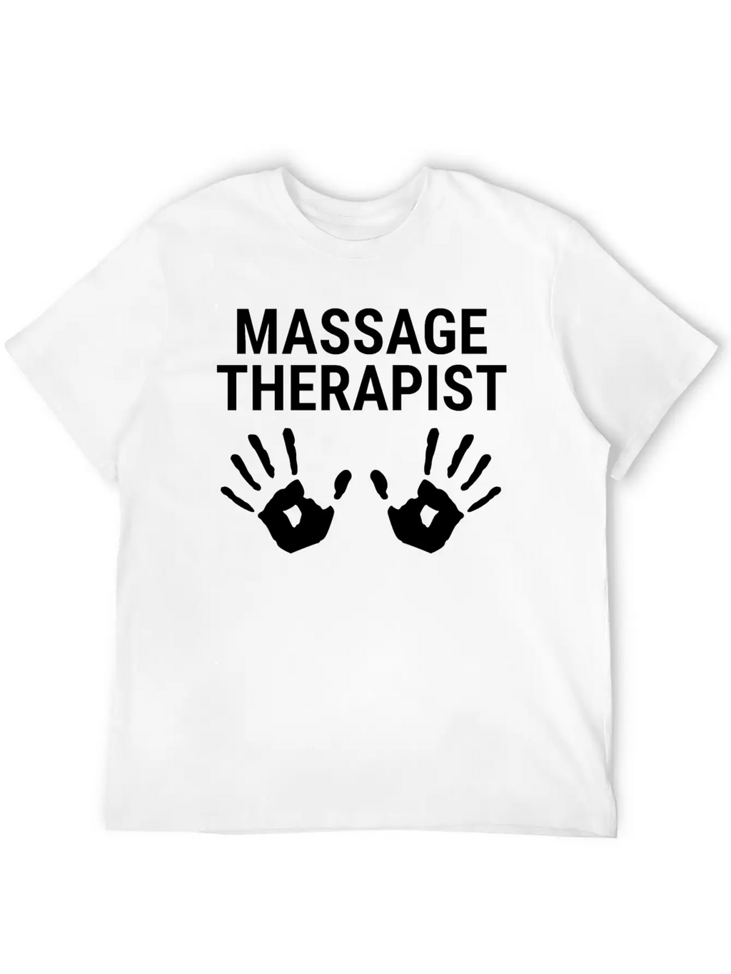 Massage Therapist Therapy Hands Gift T-shirt Unisex Casual T-Shirt – Clean Design For Daily Comfort