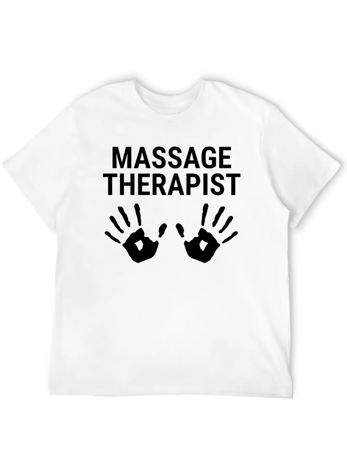 Massage Therapist Therapy Hands Gift T-shirt Unisex Casual T-Shirt – Clean Design For Daily Comfort