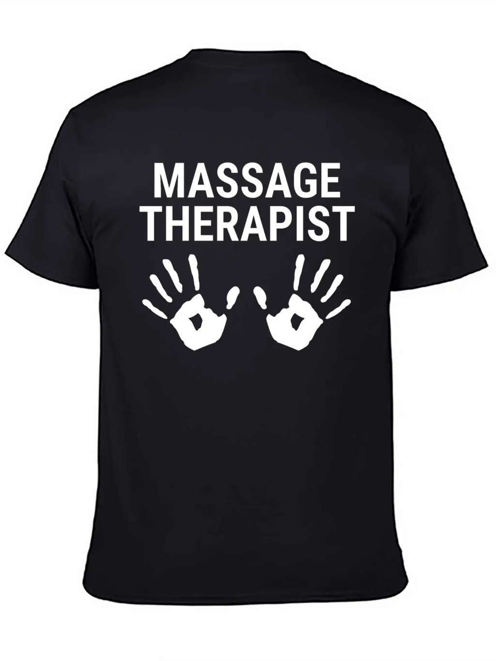 Massage Therapist Therapy Hands Gift T-shirt Unisex Casual T-Shirt – Clean Design For Daily Comfort
