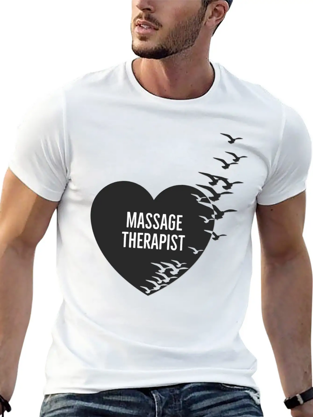 Massage Therapist Timeless Short Sleeve Tee – Comfy And Minimalist Design