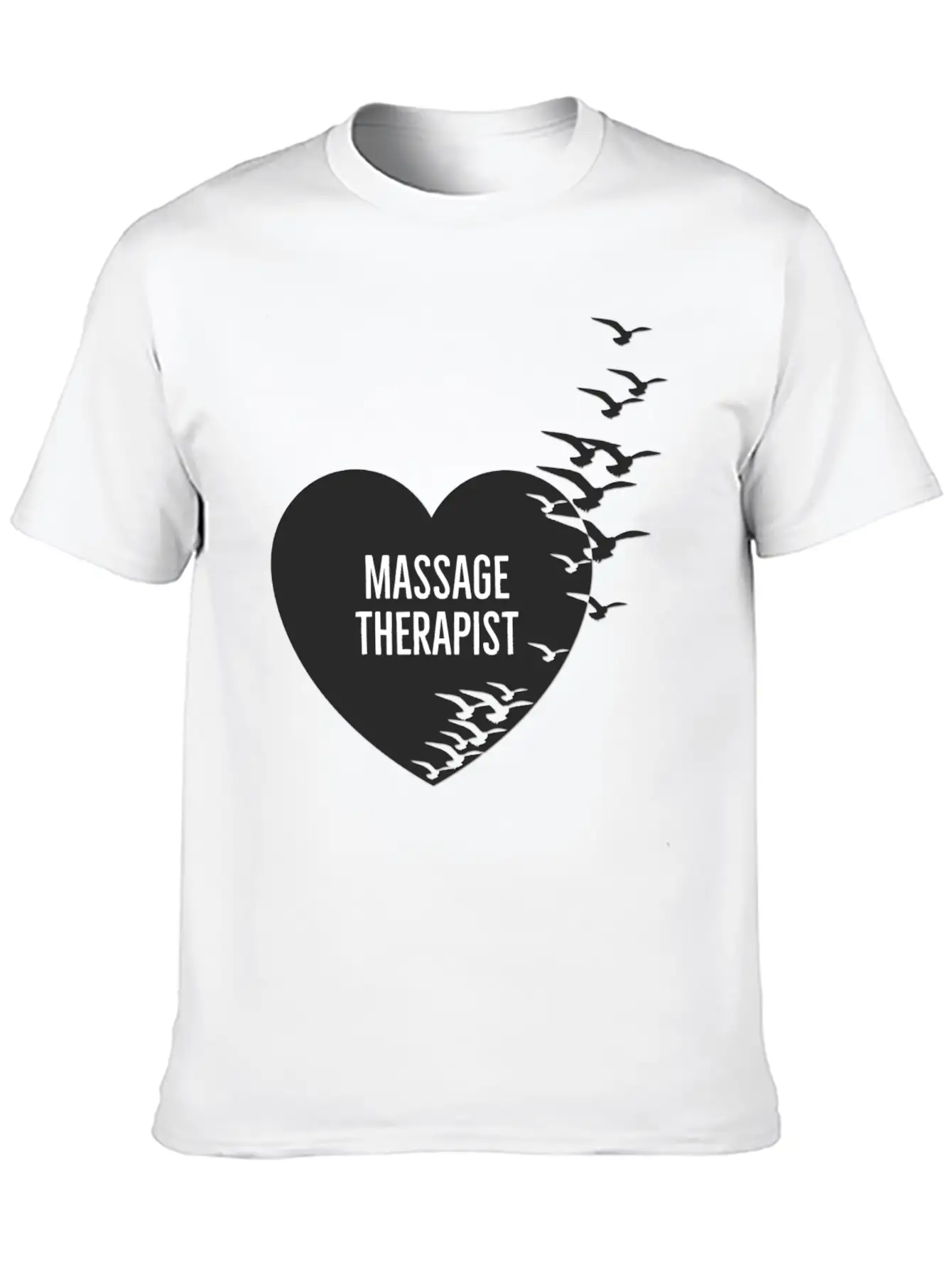 Massage Therapist Timeless Short Sleeve Tee – Comfy And Minimalist Design