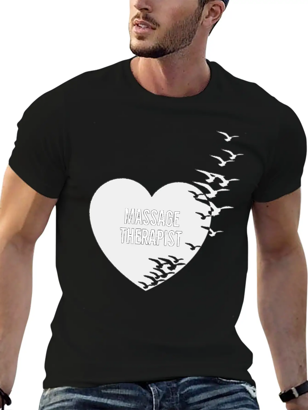 Massage Therapist Timeless Short Sleeve Tee – Comfy And Minimalist Design