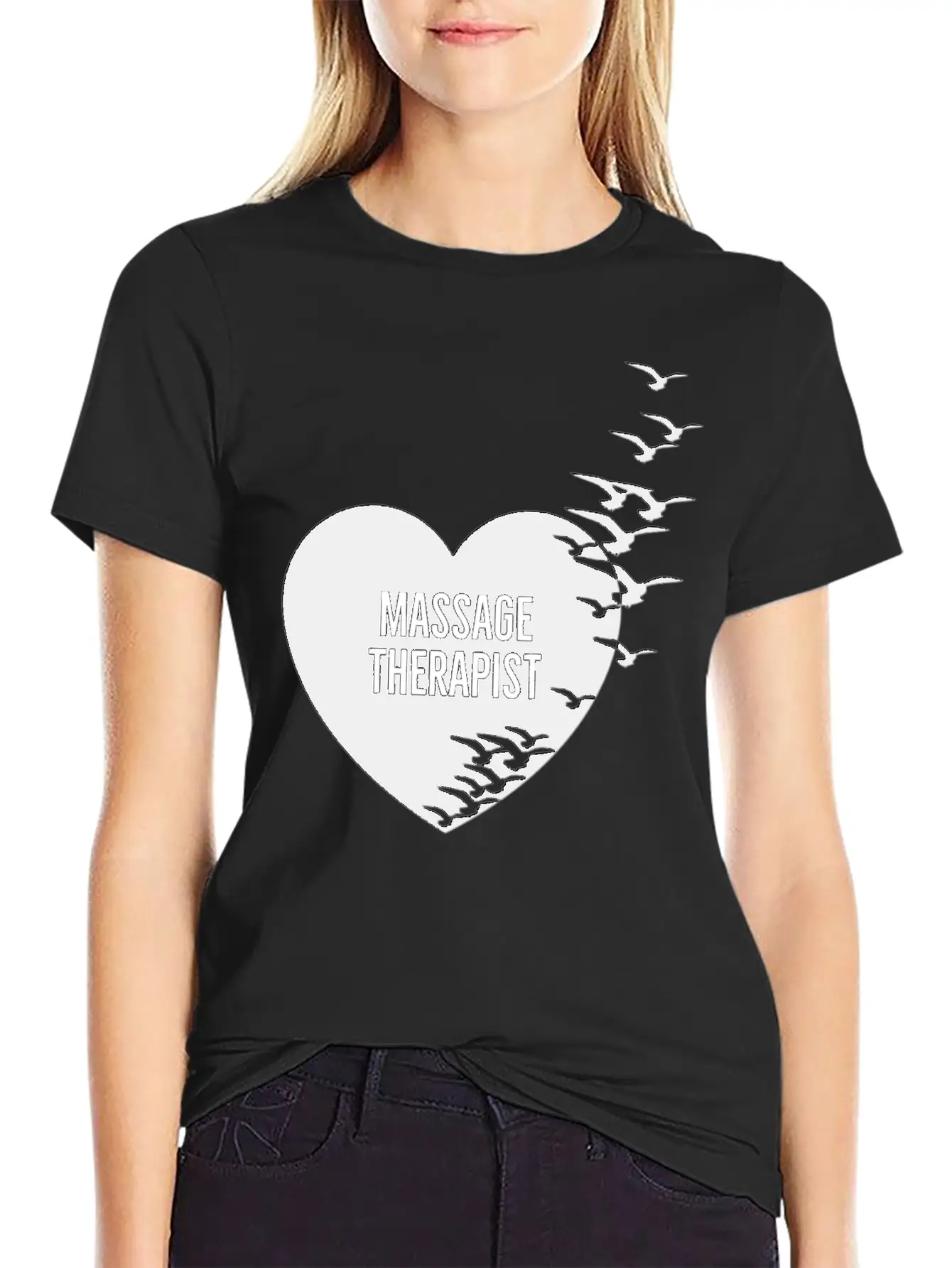 Massage Therapist Timeless Short Sleeve Tee – Comfy And Minimalist Design
