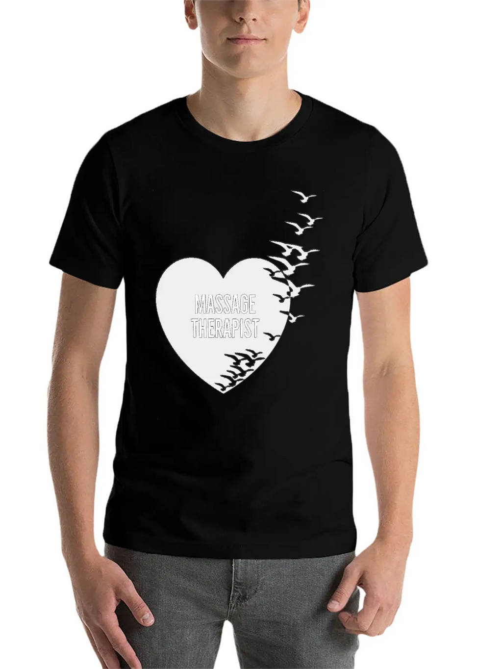 Massage Therapist Timeless Short Sleeve Tee – Comfy And Minimalist Design
