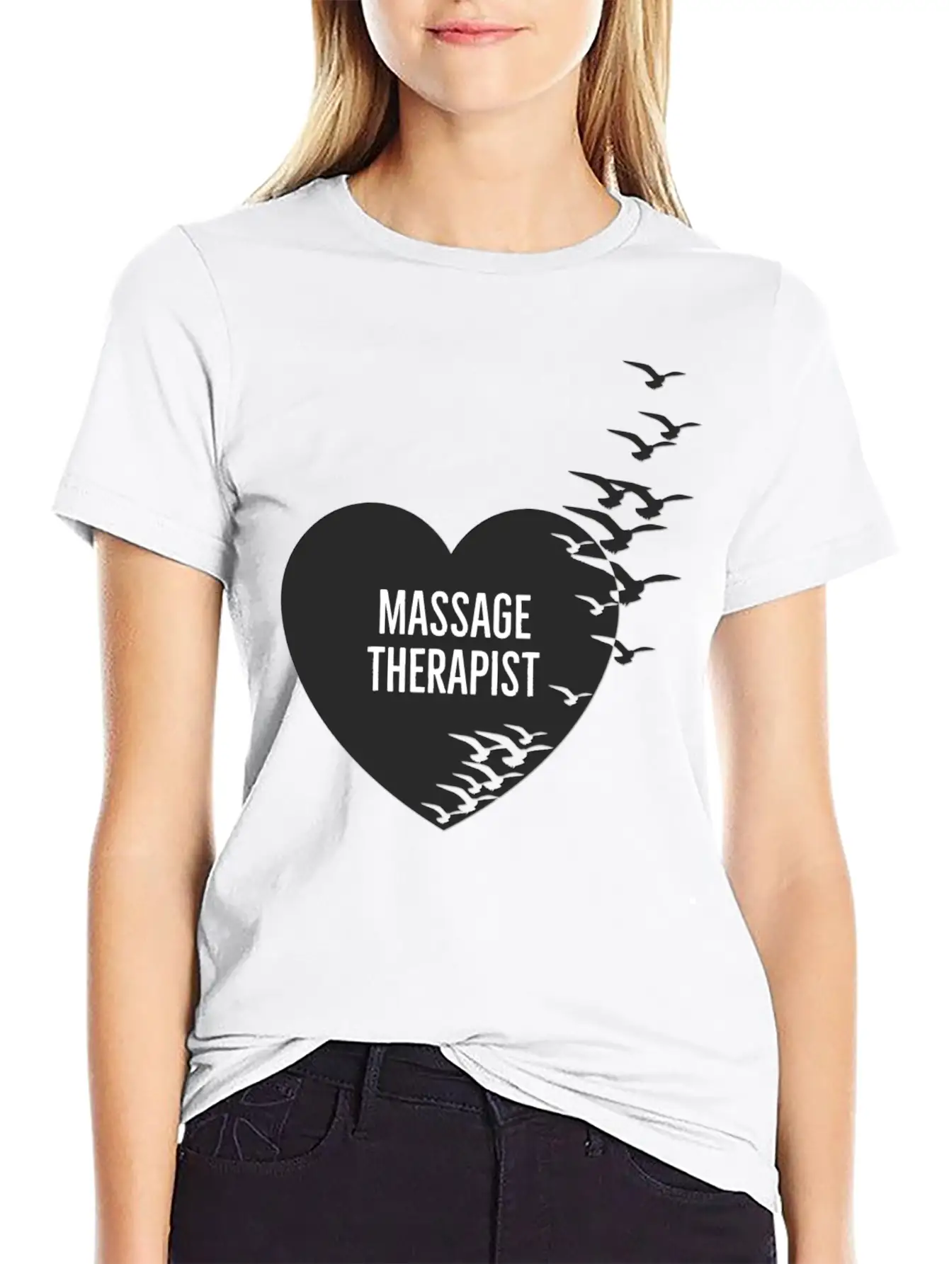 Massage Therapist Timeless Short Sleeve Tee – Comfy And Minimalist Design