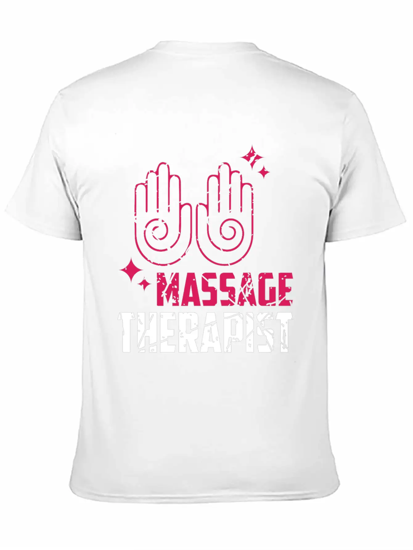 Massage Therapist Work With Hands Stylish Everyday T-Shirt – Unisex Basic Cotton Tee