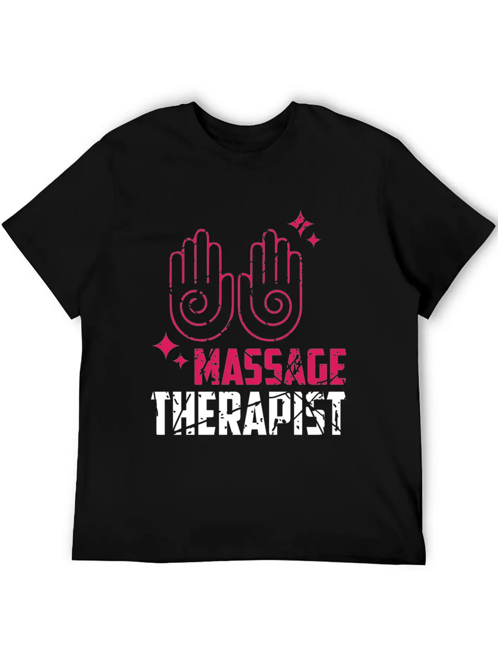 Massage Therapist Work With Hands Stylish Everyday T-Shirt – Unisex Basic Cotton Tee