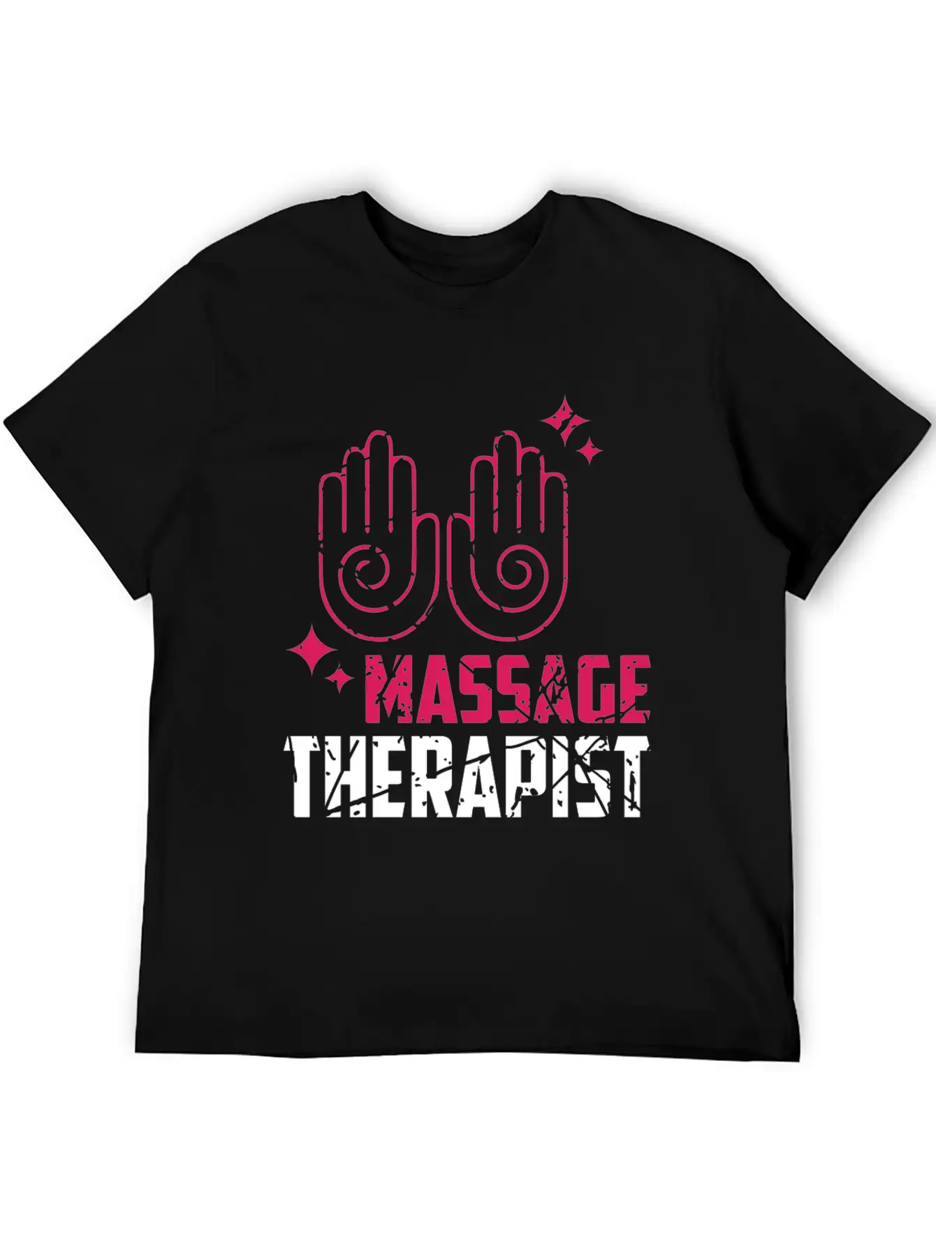 Massage Therapist Work With Hands Stylish Everyday T-Shirt – Unisex Basic Cotton Tee