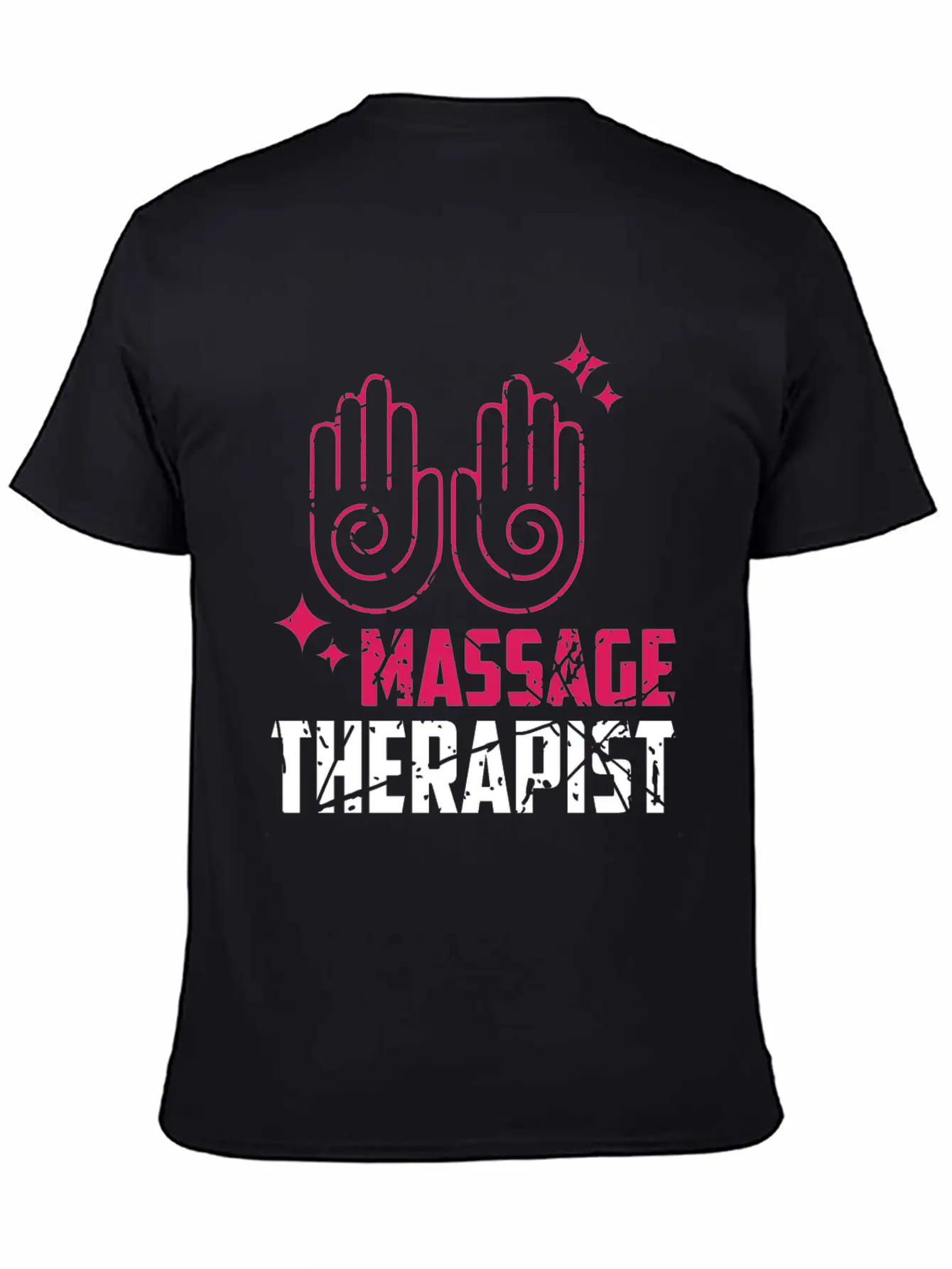 Massage Therapist Work With Hands Stylish Everyday T-Shirt – Unisex Basic Cotton Tee