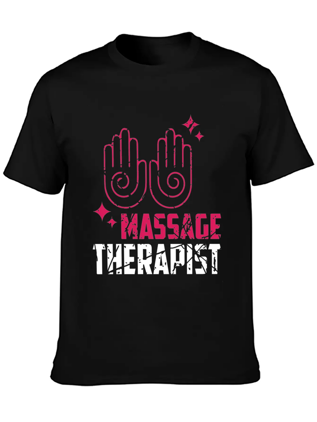 Massage Therapist Work With Hands Stylish Everyday T-Shirt – Unisex Basic Cotton Tee