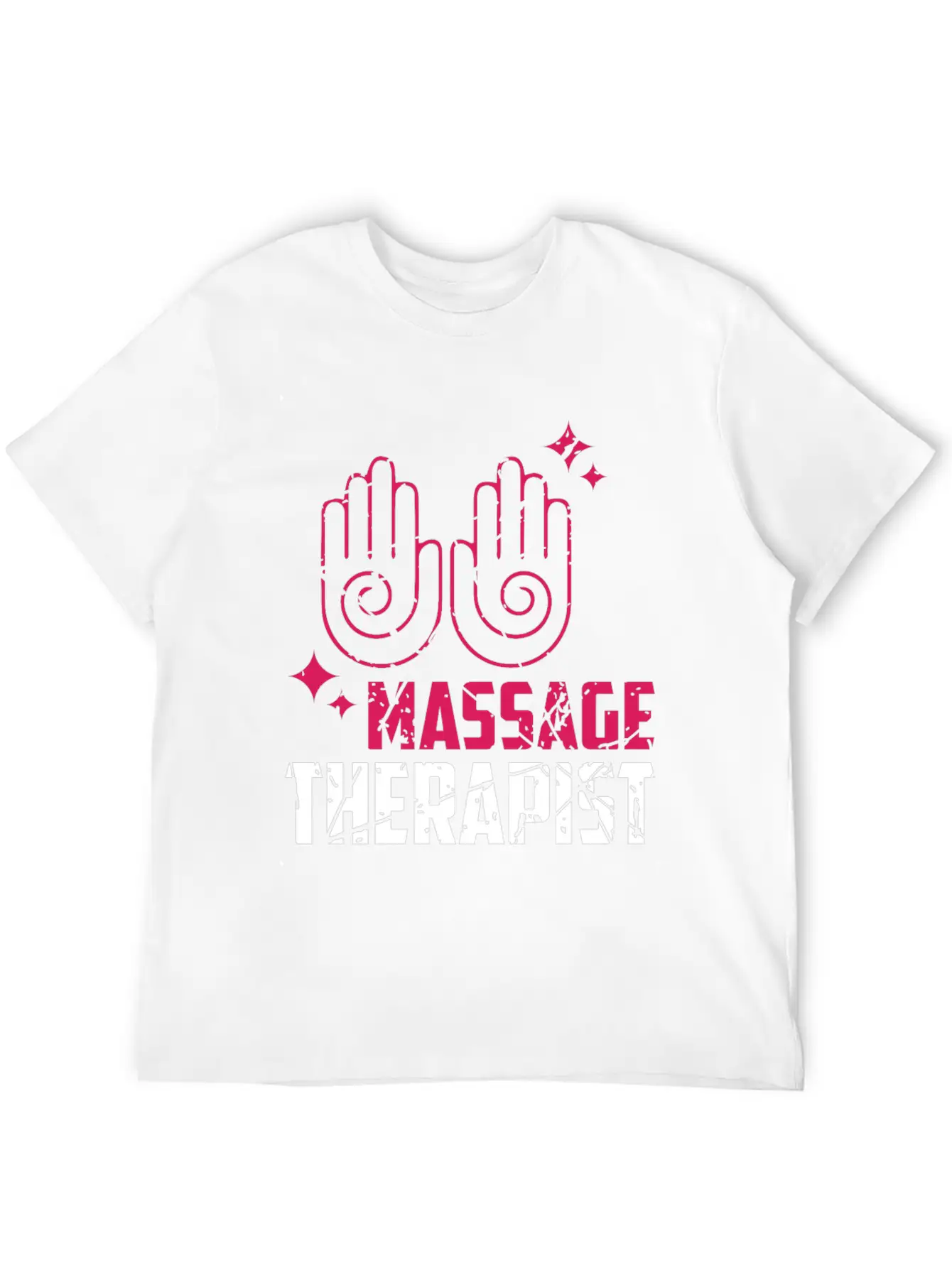 Massage Therapist Work With Hands Stylish Everyday T-Shirt – Unisex Basic Cotton Tee