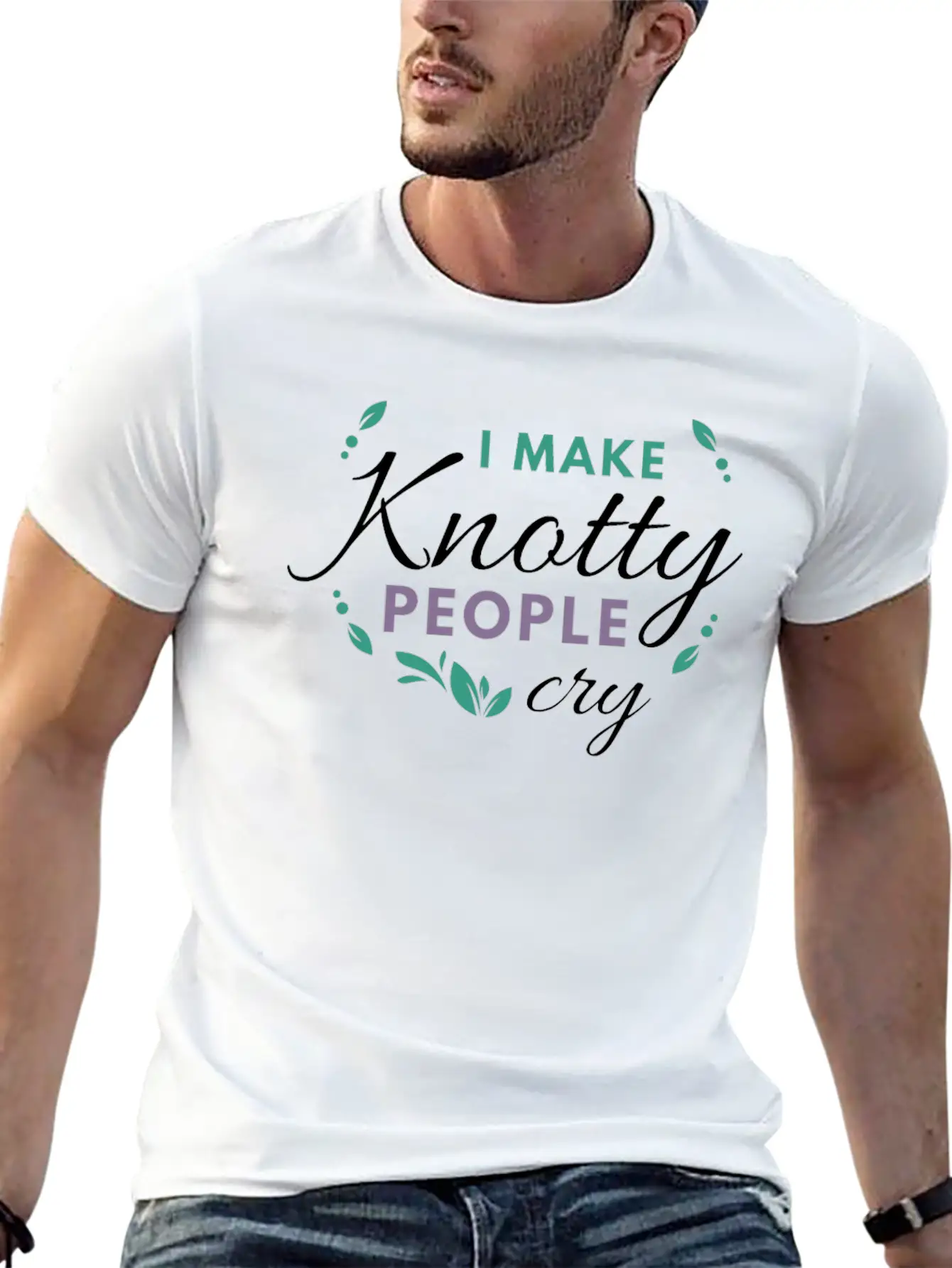 Massage Therapy Massage Therapist Gift I Make Knot Timeless Short Sleeve Tee – Comfy And Minimalist Design