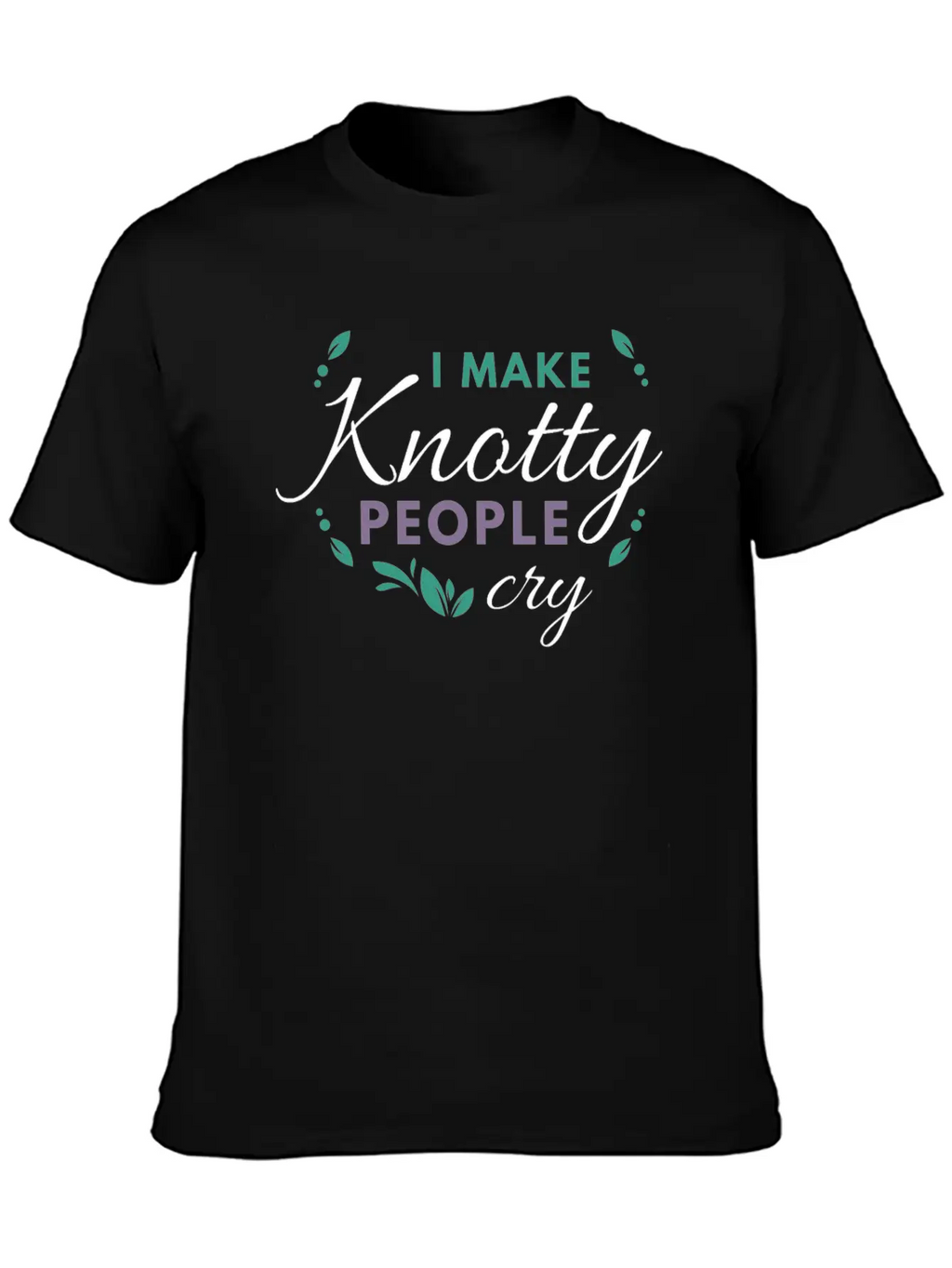 Massage Therapy Massage Therapist Gift I Make Knot Timeless Short Sleeve Tee – Comfy And Minimalist Design