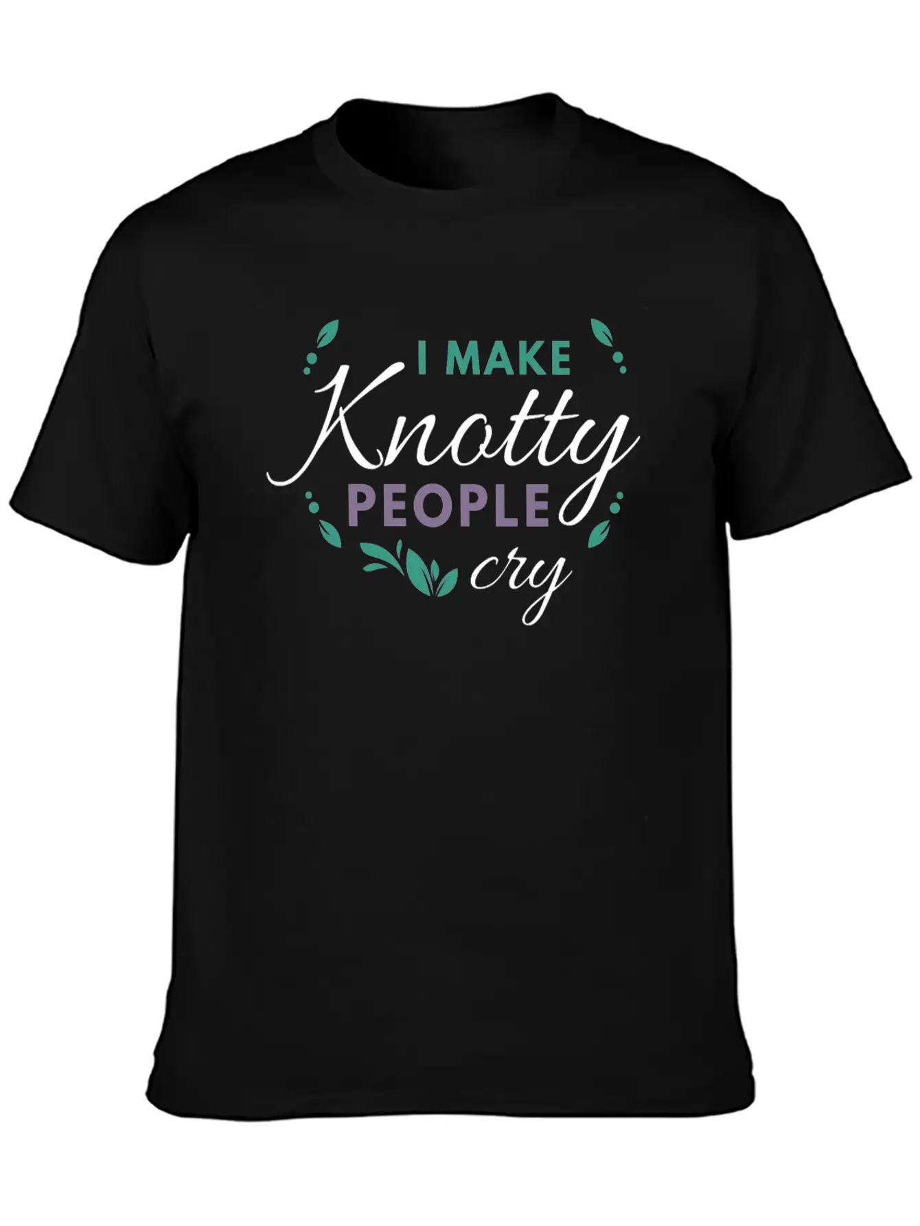 Massage Therapy Massage Therapist Gift I Make Knot Timeless Short Sleeve Tee – Comfy And Minimalist Design