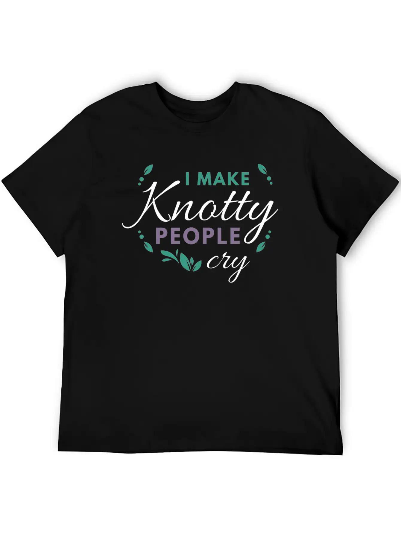 Massage Therapy Massage Therapist Gift I Make Knot Timeless Short Sleeve Tee – Comfy And Minimalist Design
