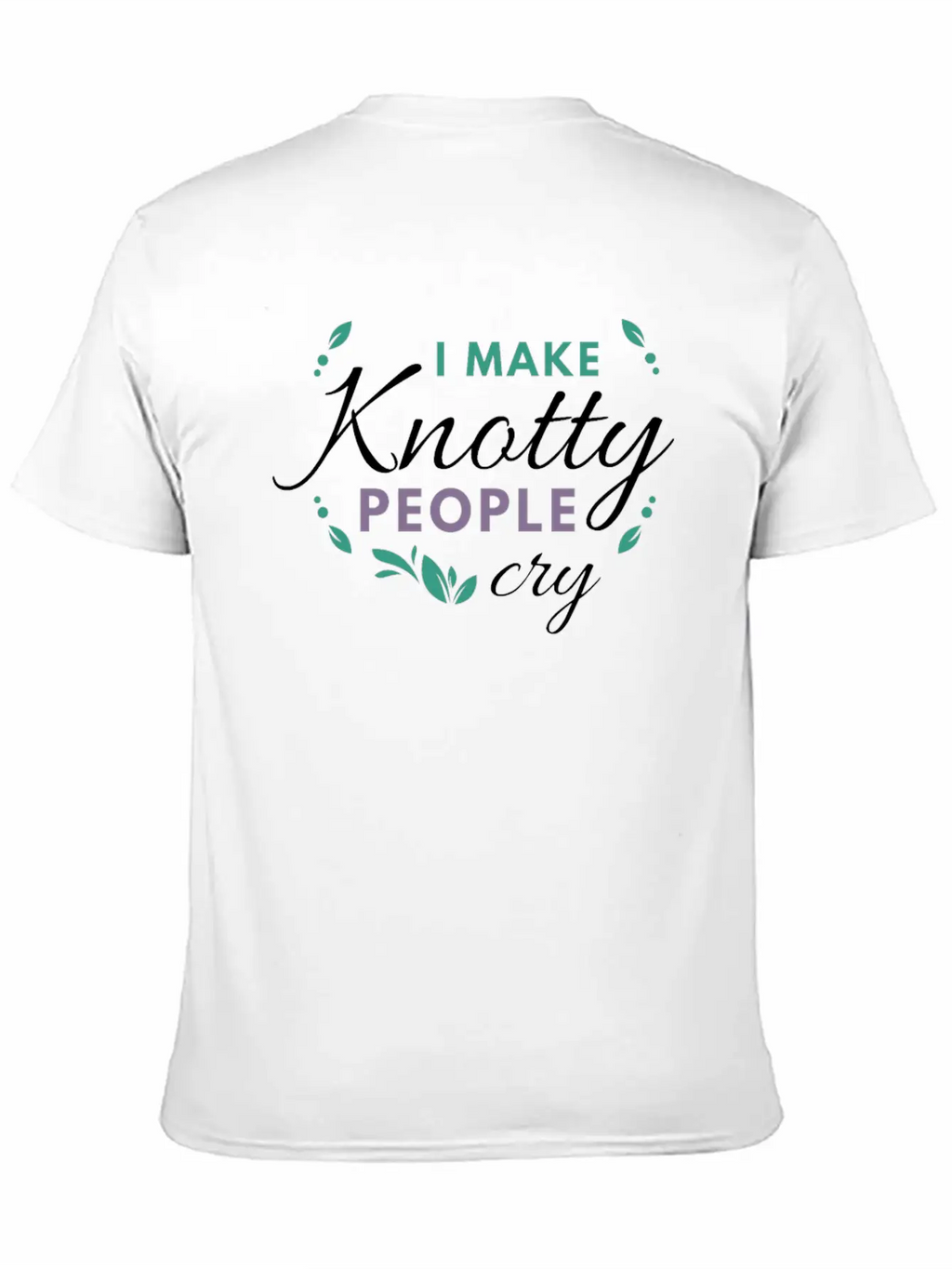 Massage Therapy Massage Therapist Gift I Make Knot Timeless Short Sleeve Tee – Comfy And Minimalist Design