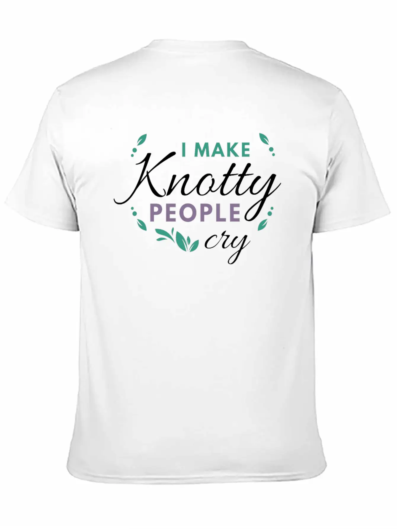 Massage Therapy Massage Therapist Gift I Make Knot Timeless Short Sleeve Tee – Comfy And Minimalist Design