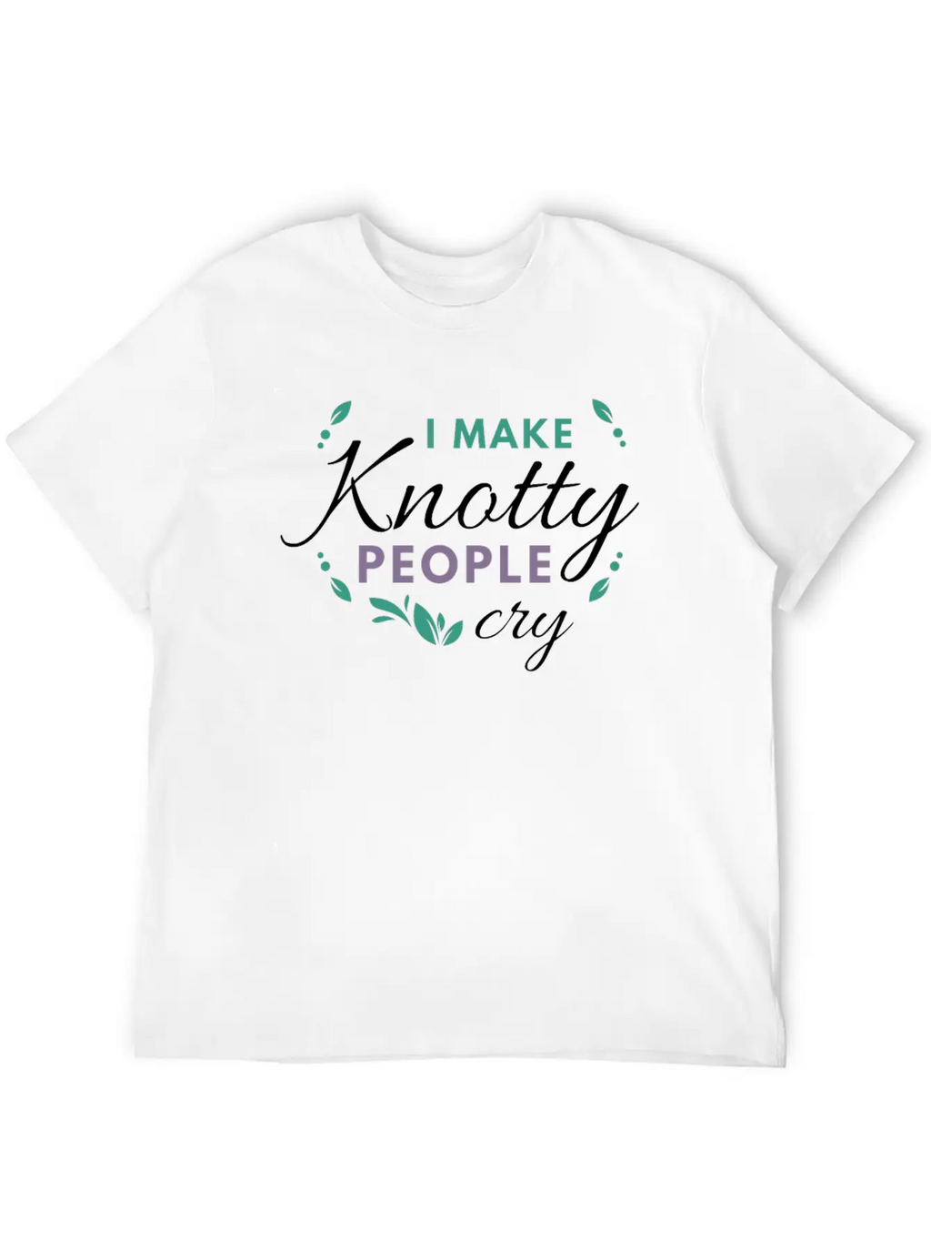 Massage Therapy Massage Therapist Gift I Make Knot Timeless Short Sleeve Tee – Comfy And Minimalist Design