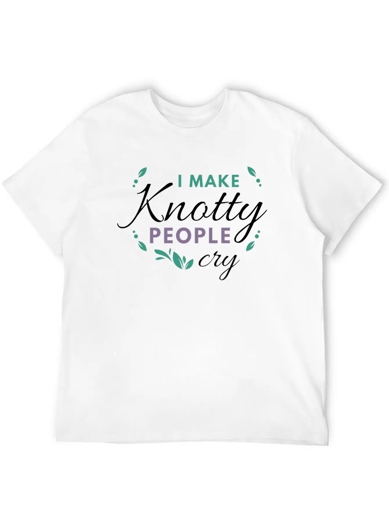 Massage Therapy Massage Therapist Gift I Make Knot Timeless Short Sleeve Tee – Comfy And Minimalist Design