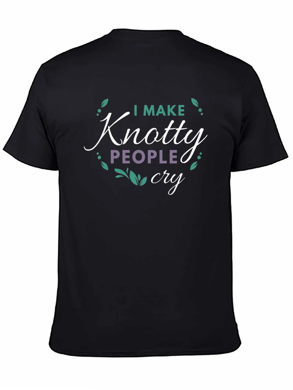 Massage Therapy Massage Therapist Gift I Make Knot Timeless Short Sleeve Tee – Comfy And Minimalist Design