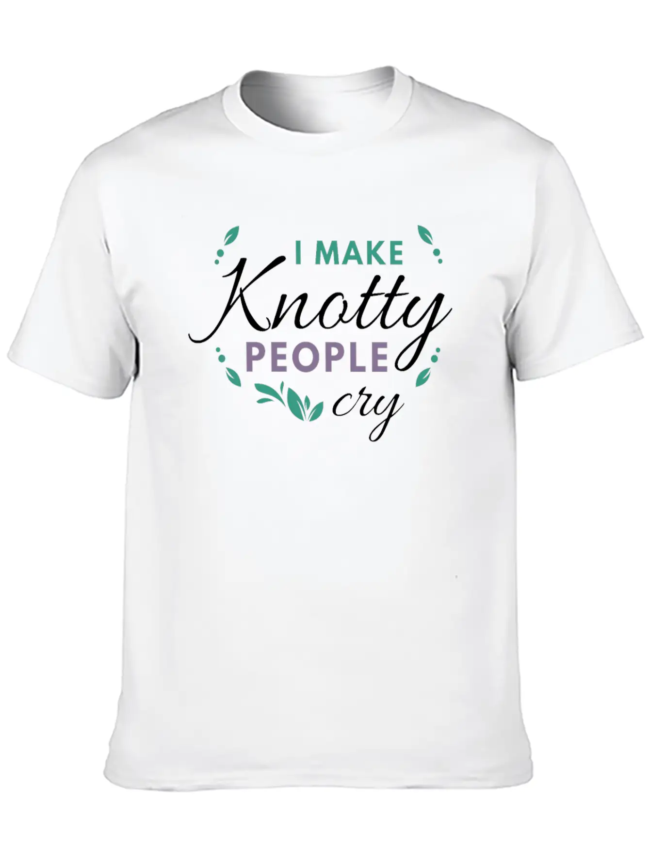 Massage Therapy Massage Therapist Gift I Make Knot Timeless Short Sleeve Tee – Comfy And Minimalist Design