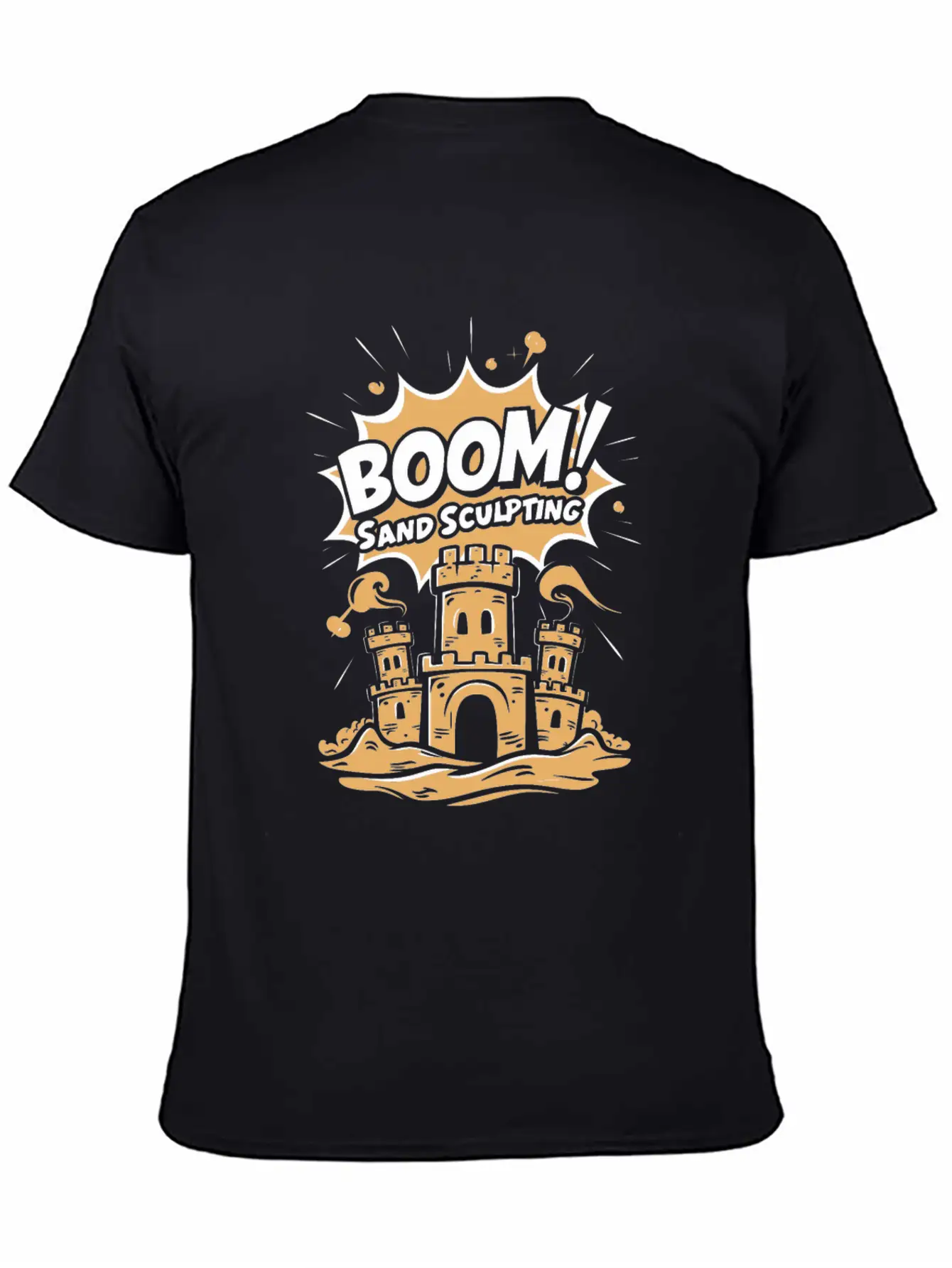 Masterpieces Of Sand Sculpting Art At Beach Classic Cotton Tee – Unisex Comfort For Any Season