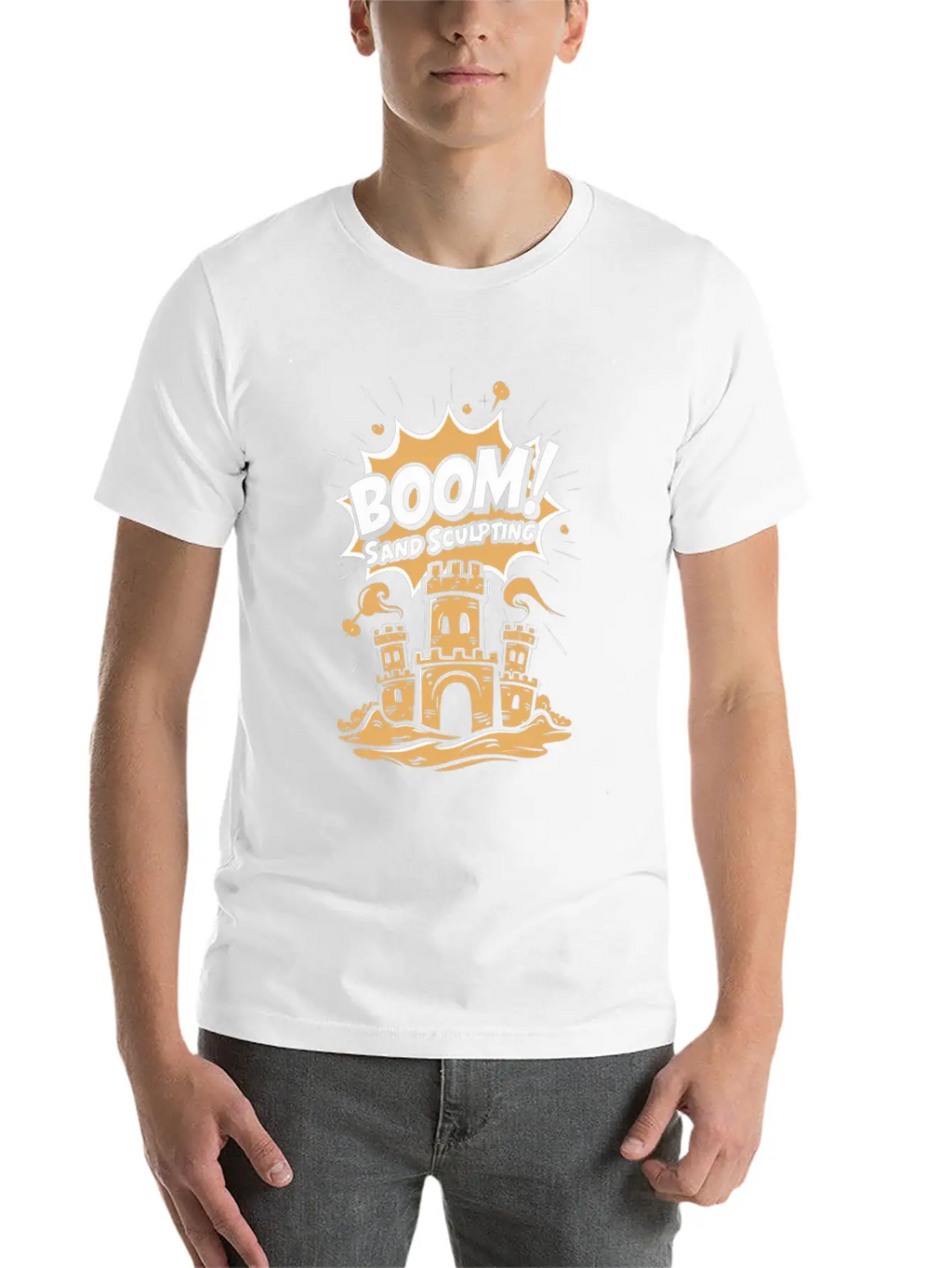 Masterpieces Of Sand Sculpting Art At Beach Classic Cotton Tee – Unisex Comfort For Any Season