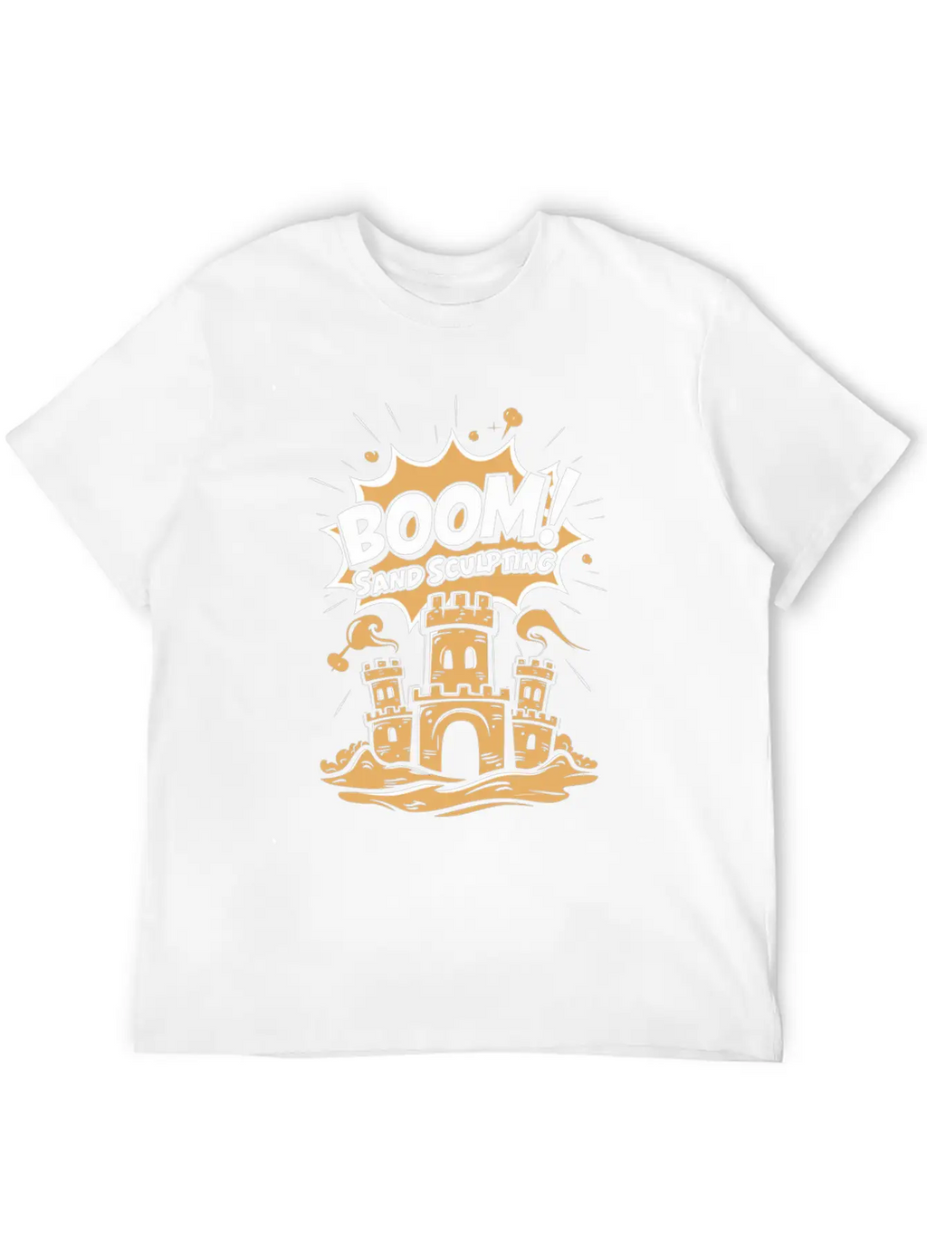 Masterpieces Of Sand Sculpting Art At Beach Classic Cotton Tee – Unisex Comfort For Any Season