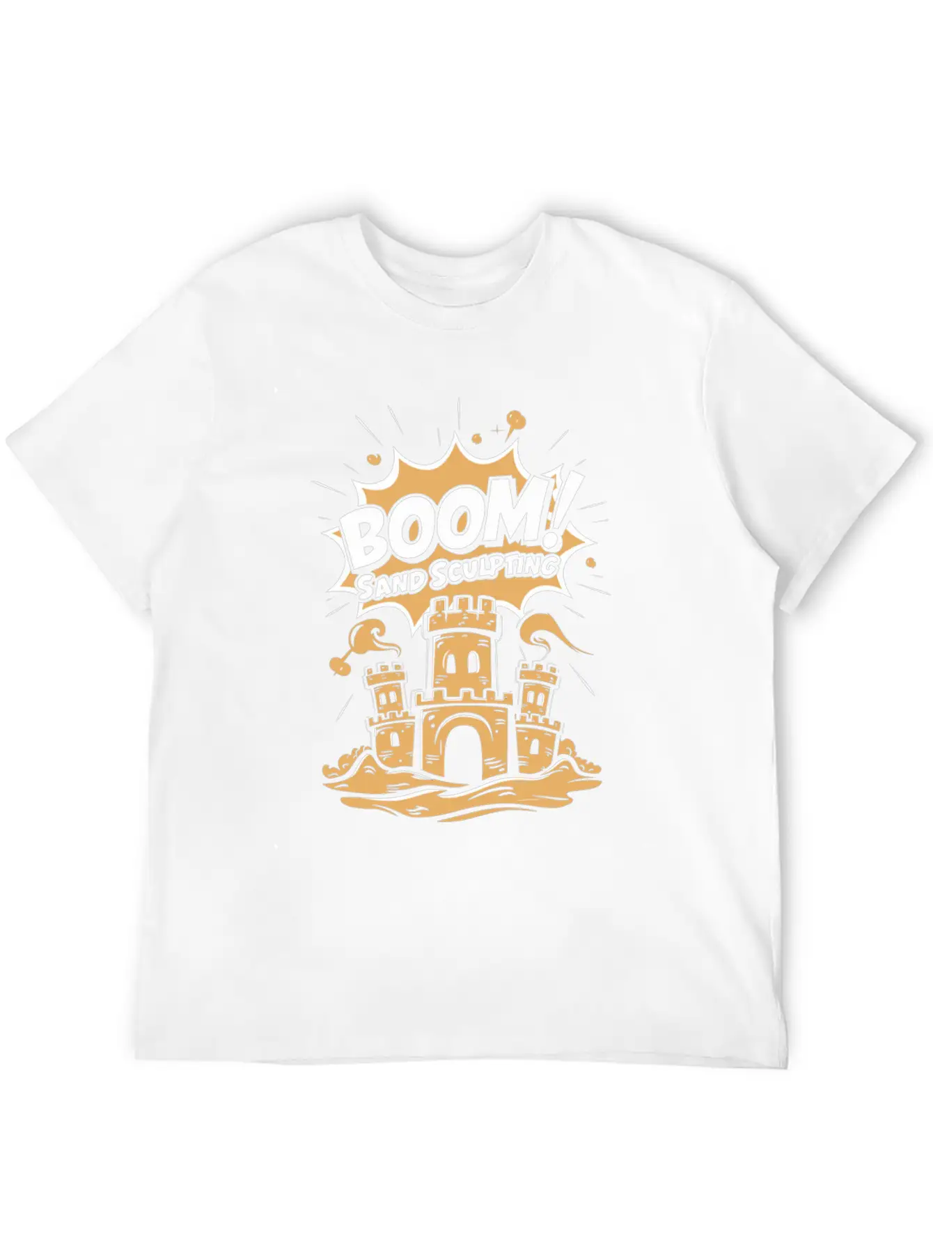 Masterpieces Of Sand Sculpting Art At Beach Classic Cotton Tee – Unisex Comfort For Any Season