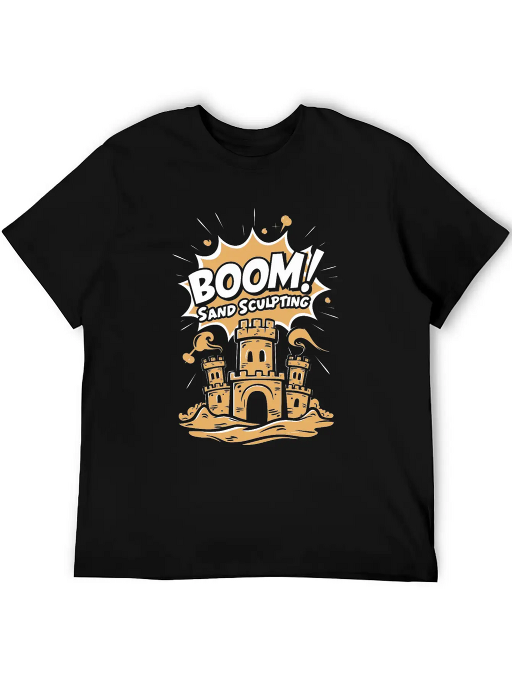 Masterpieces Of Sand Sculpting Art At Beach Classic Cotton Tee – Unisex Comfort For Any Season