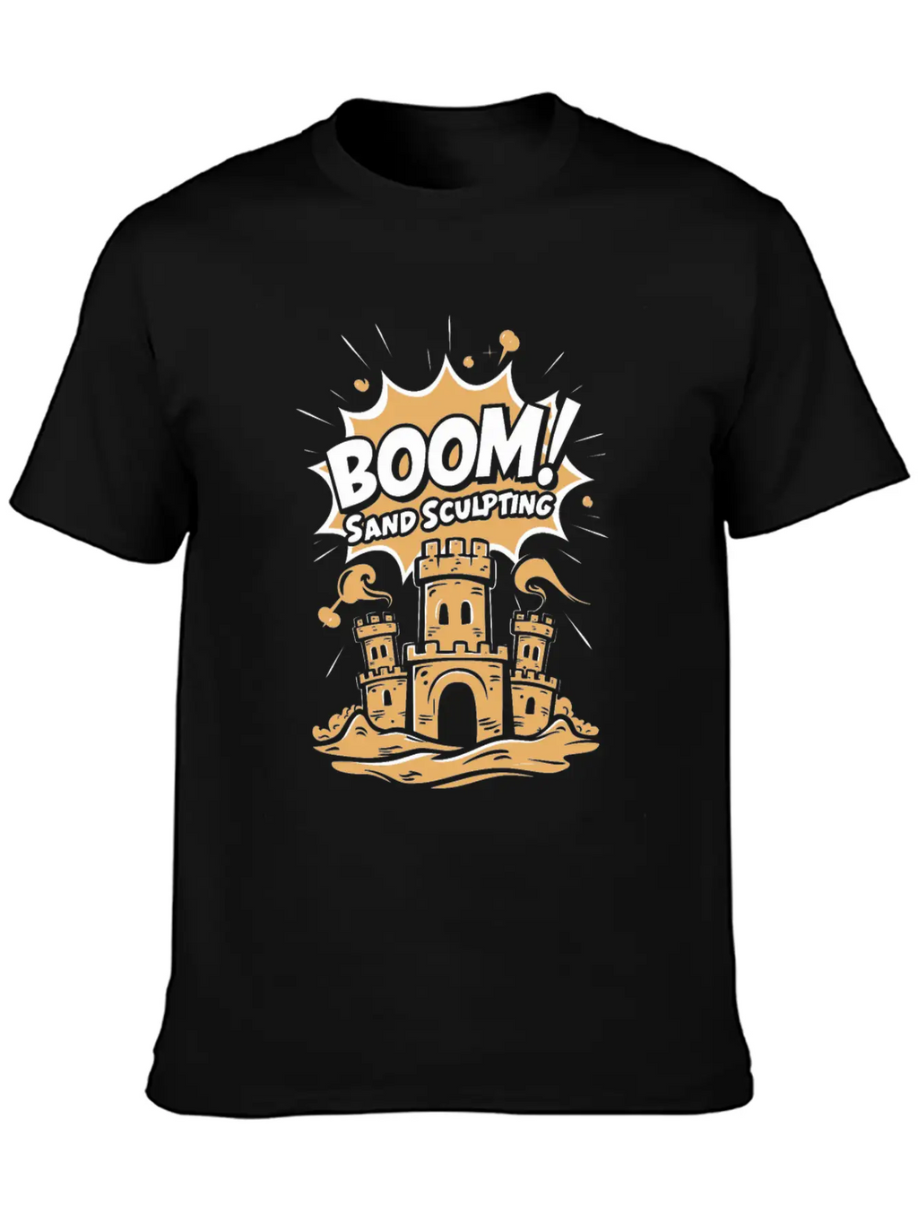Masterpieces Of Sand Sculpting Art At Beach Classic Cotton Tee – Unisex Comfort For Any Season
